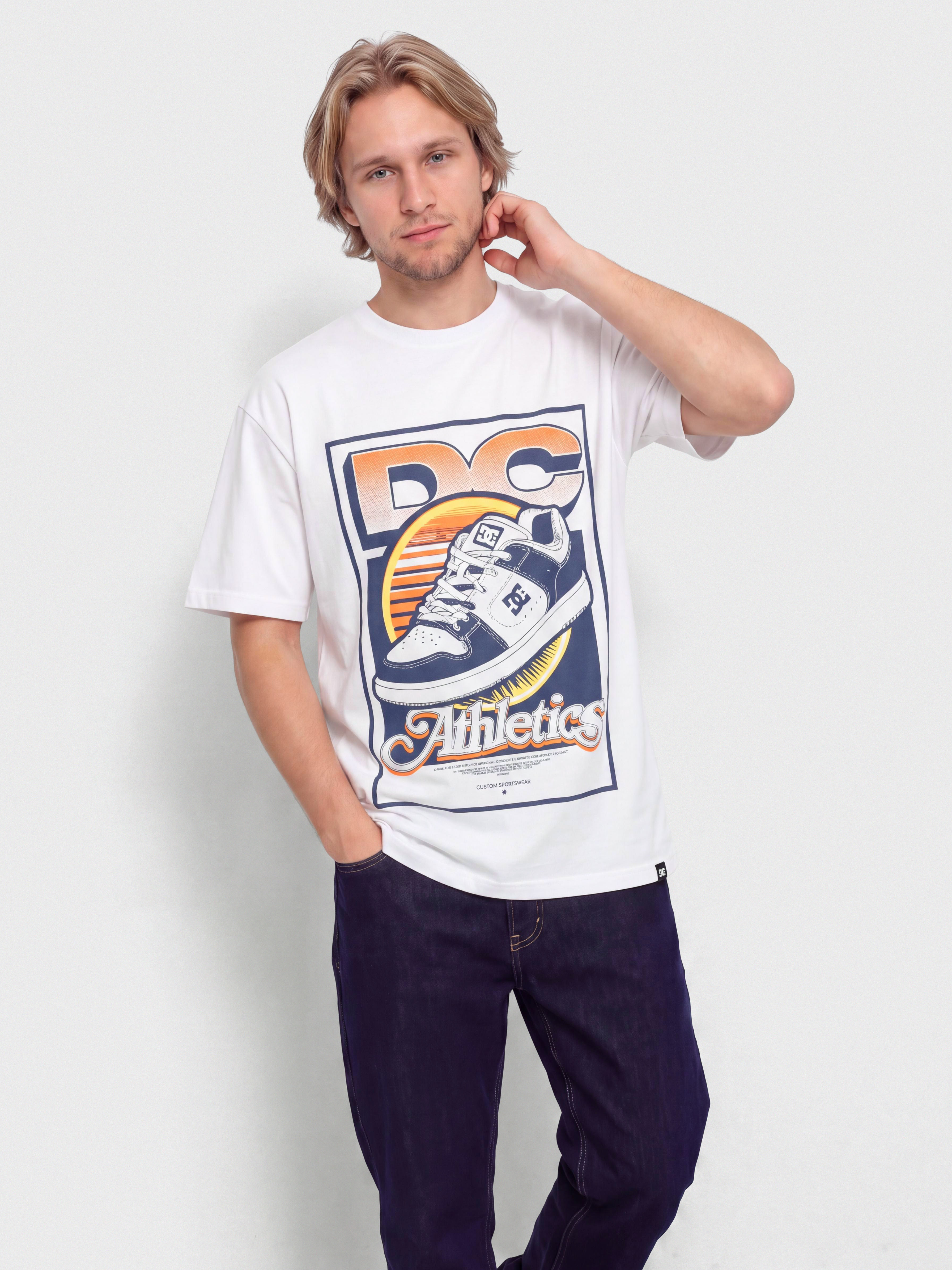 Тениска DC Manteca Tribute (white)