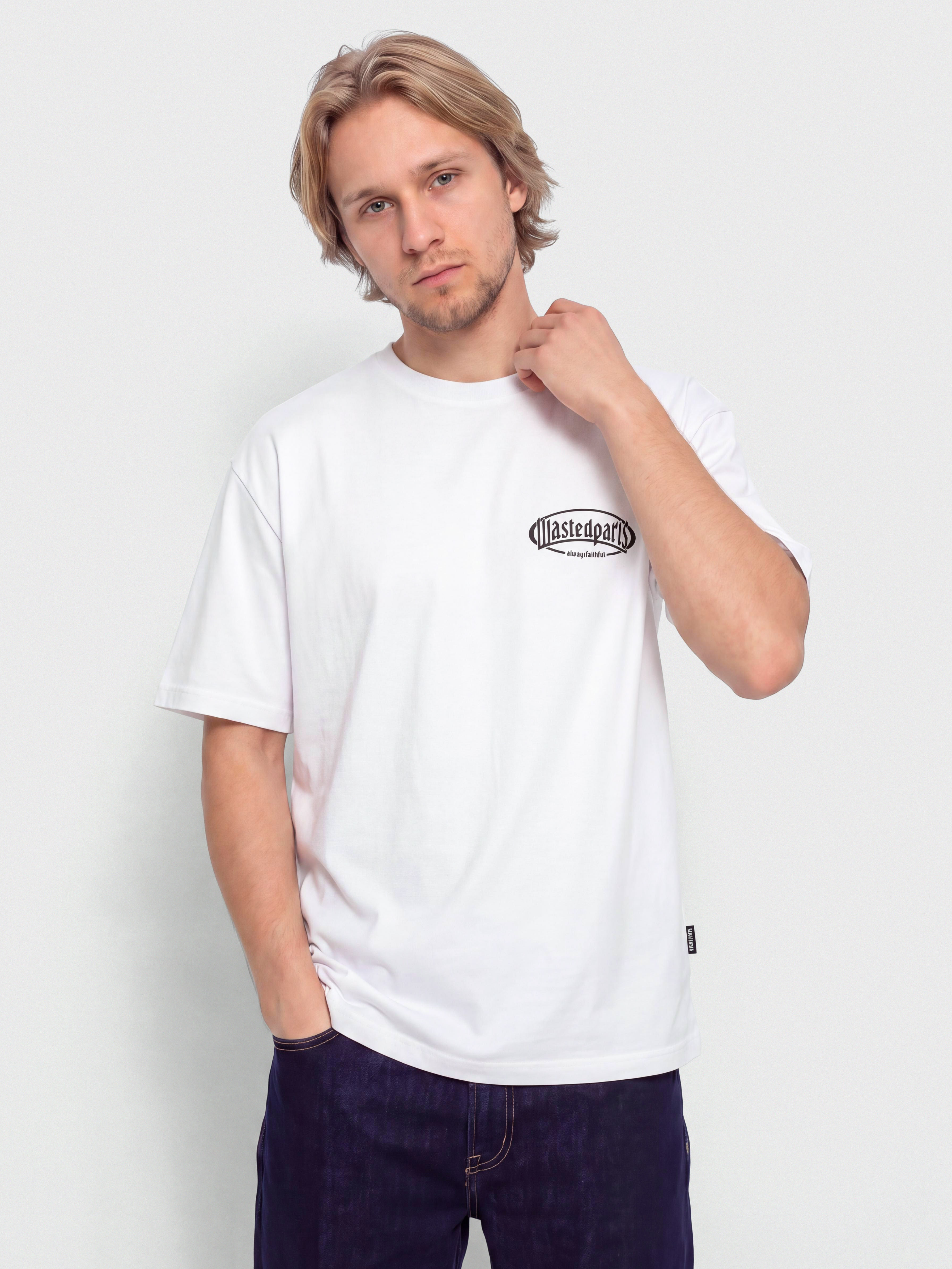 Тениска Wasted Paris Yard Boxy (white)