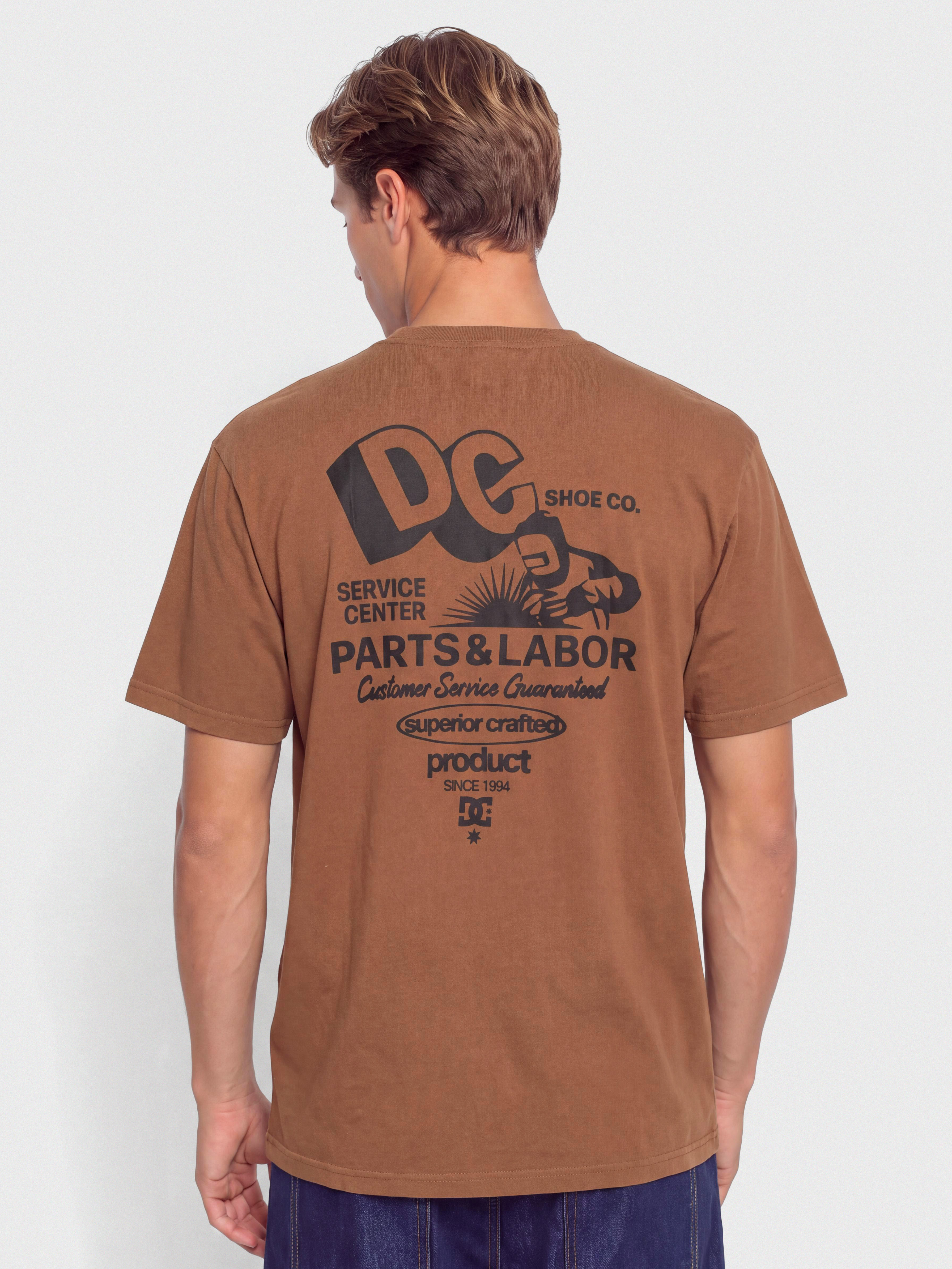Тениска DC Parts Dep (toffee)