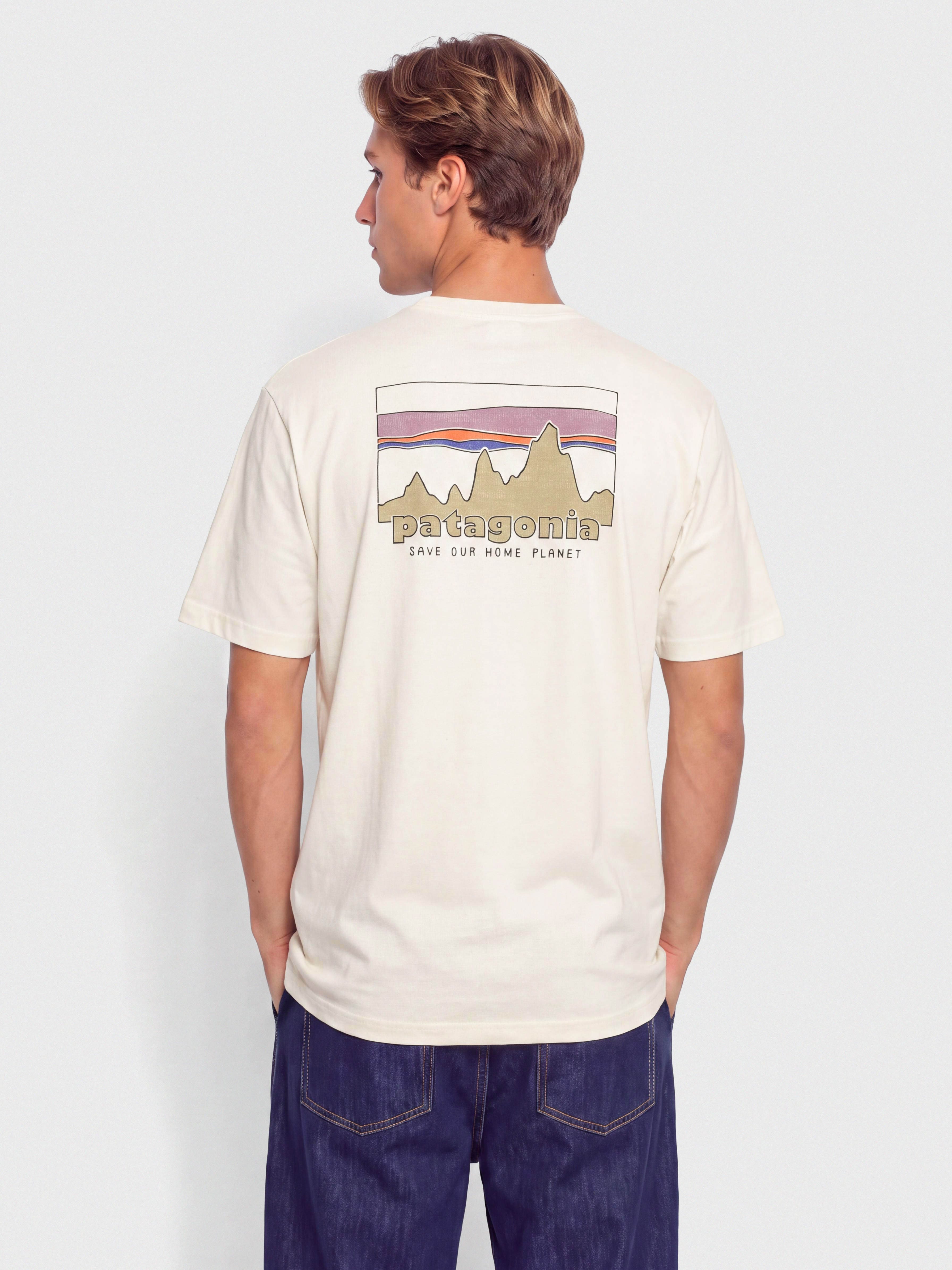 Тениска Patagonia 73 Skyline (undyed natural)