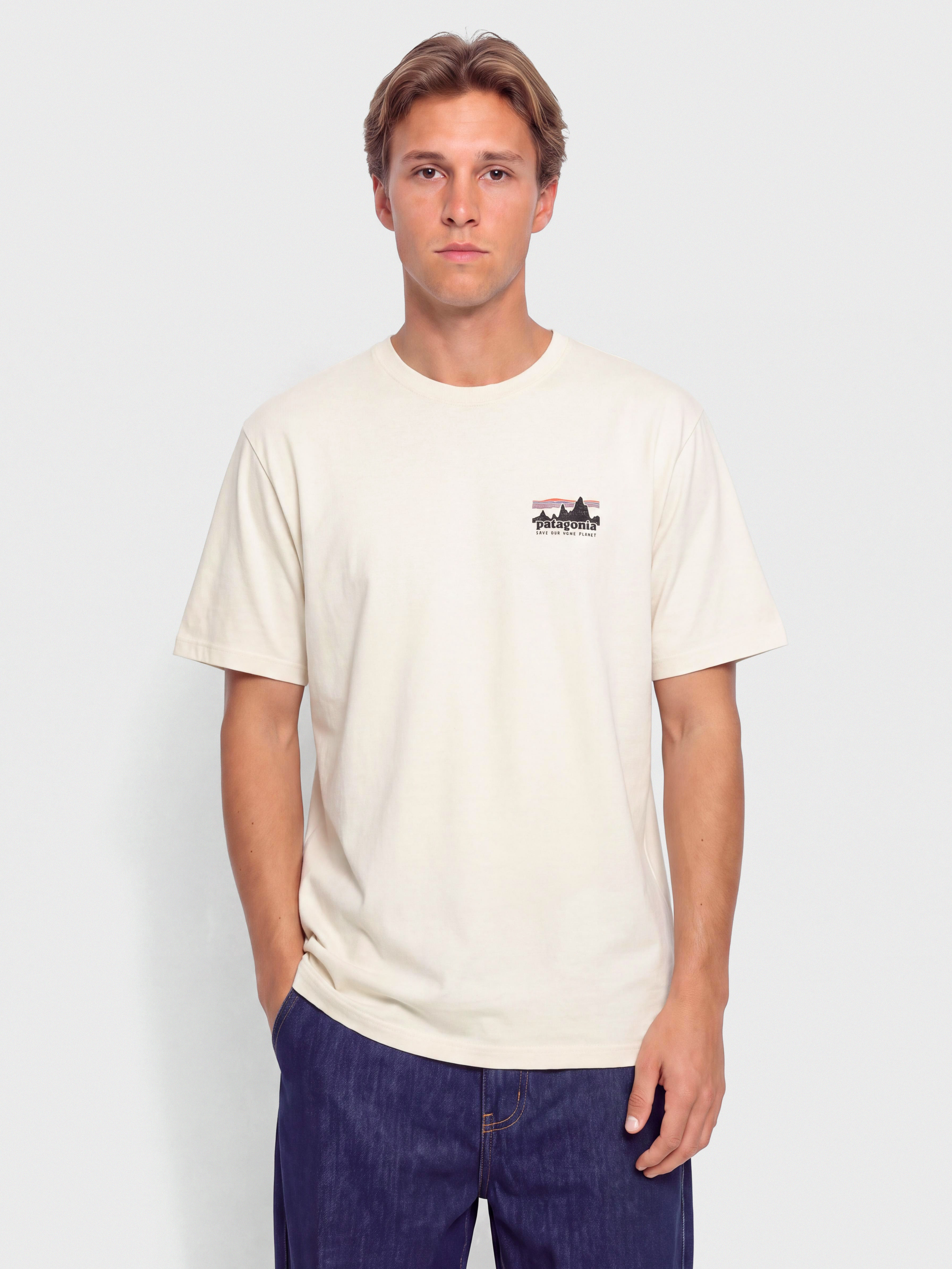 Тениска Patagonia 73 Skyline (undyed natural)