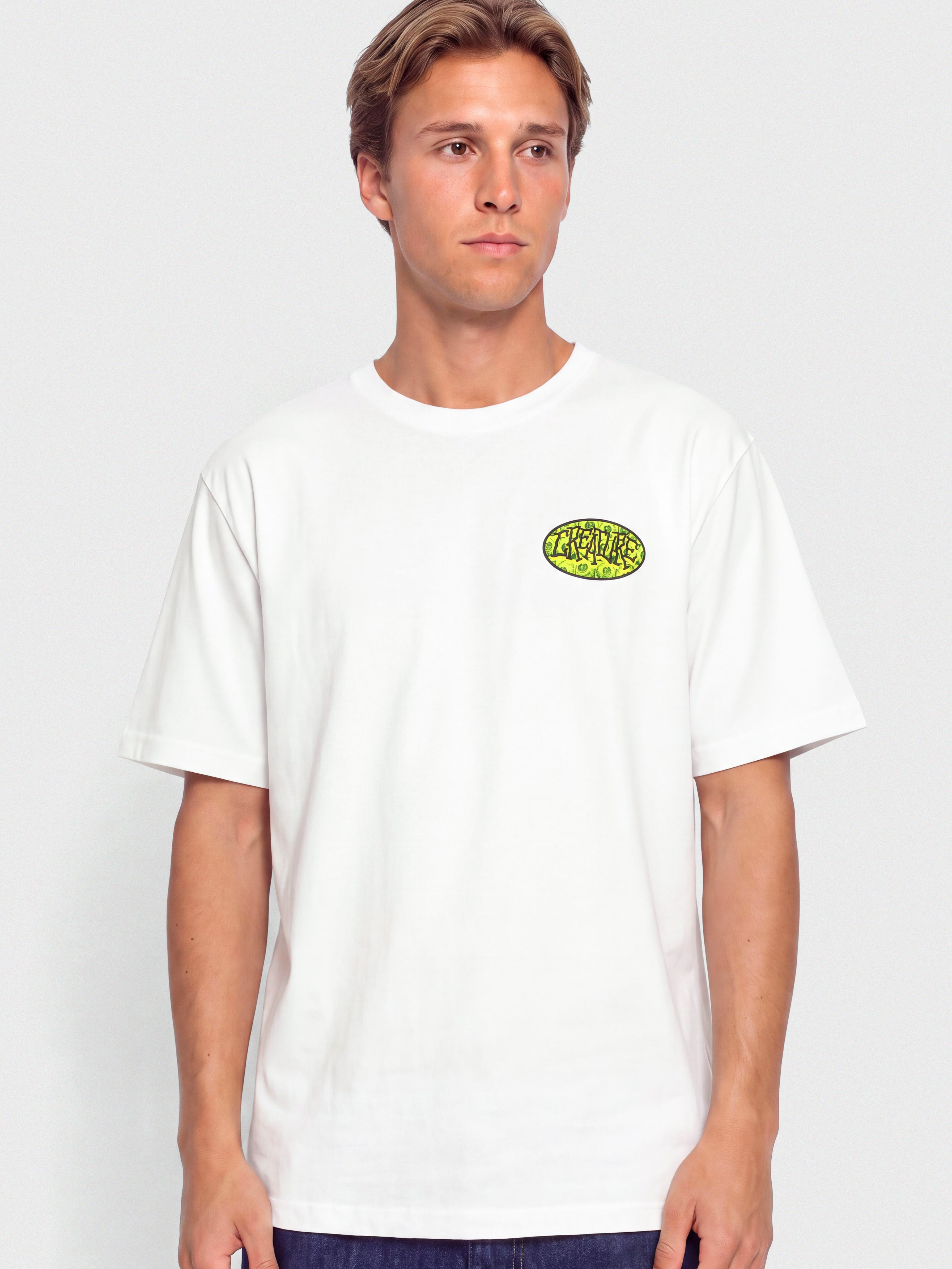 Тениска Creature Crash And Burn (white)