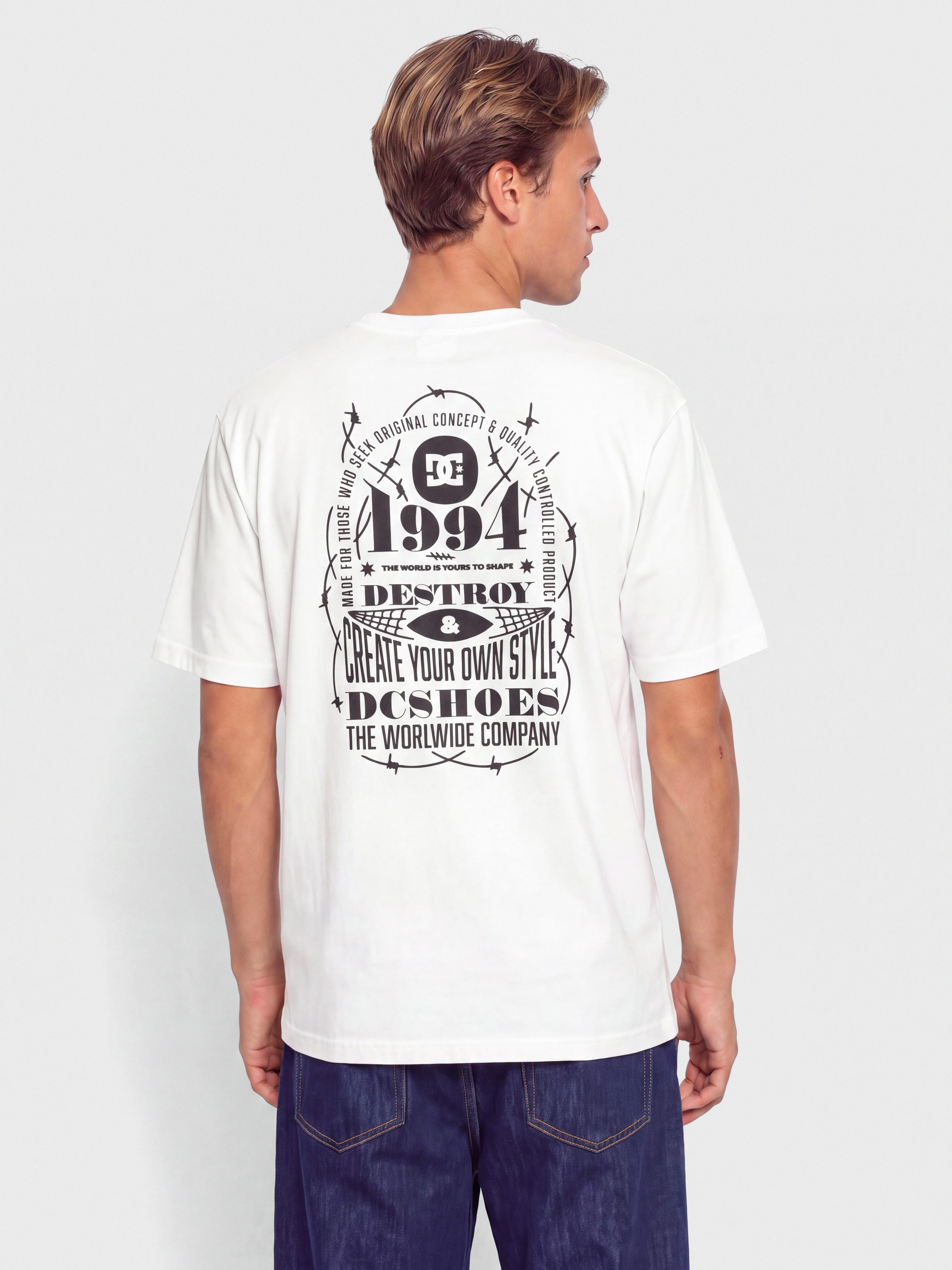 Тениска DC Shape Or Destroy (white)