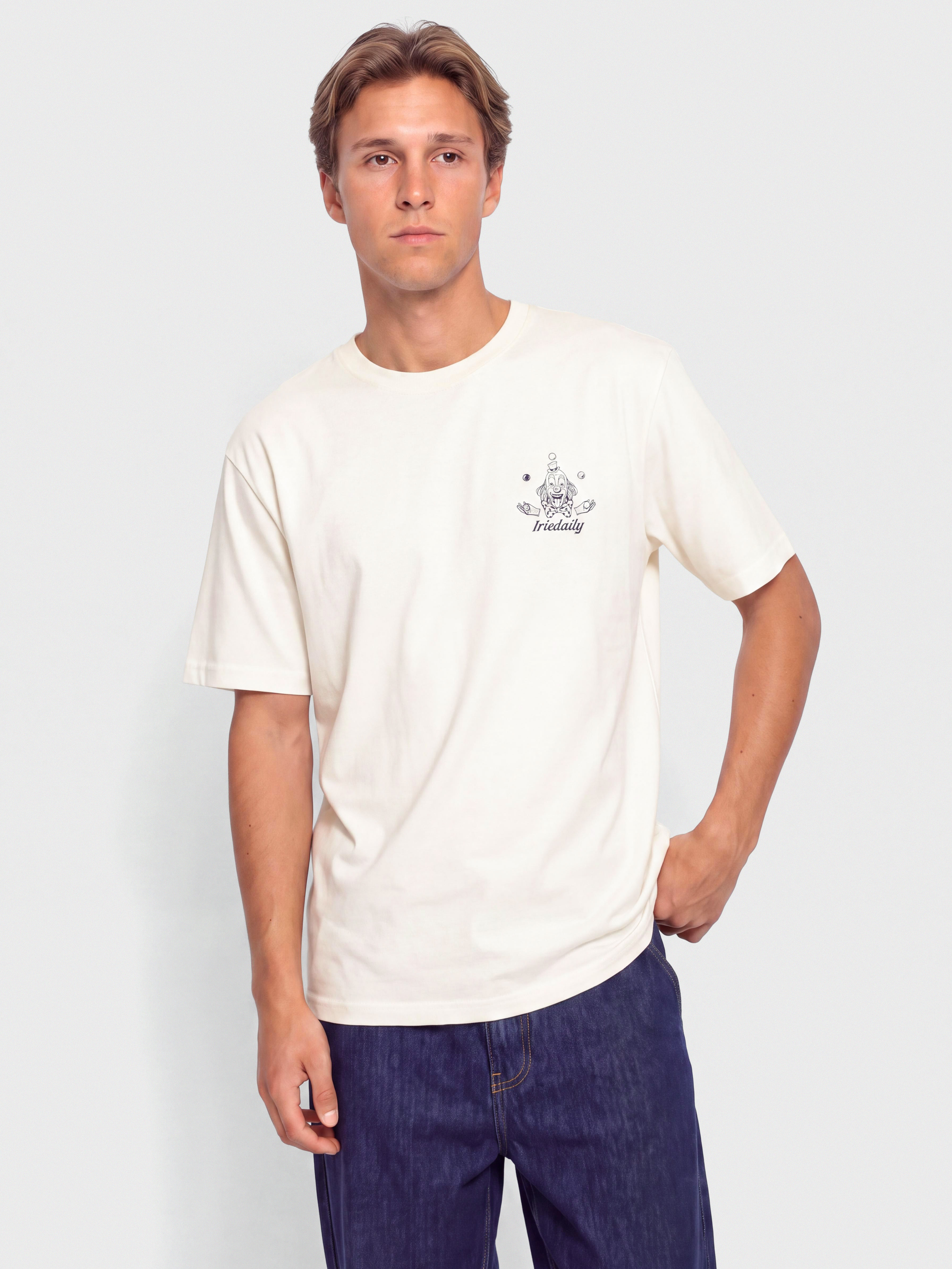 Тениска Iriedaily Clownsanity (undyed)