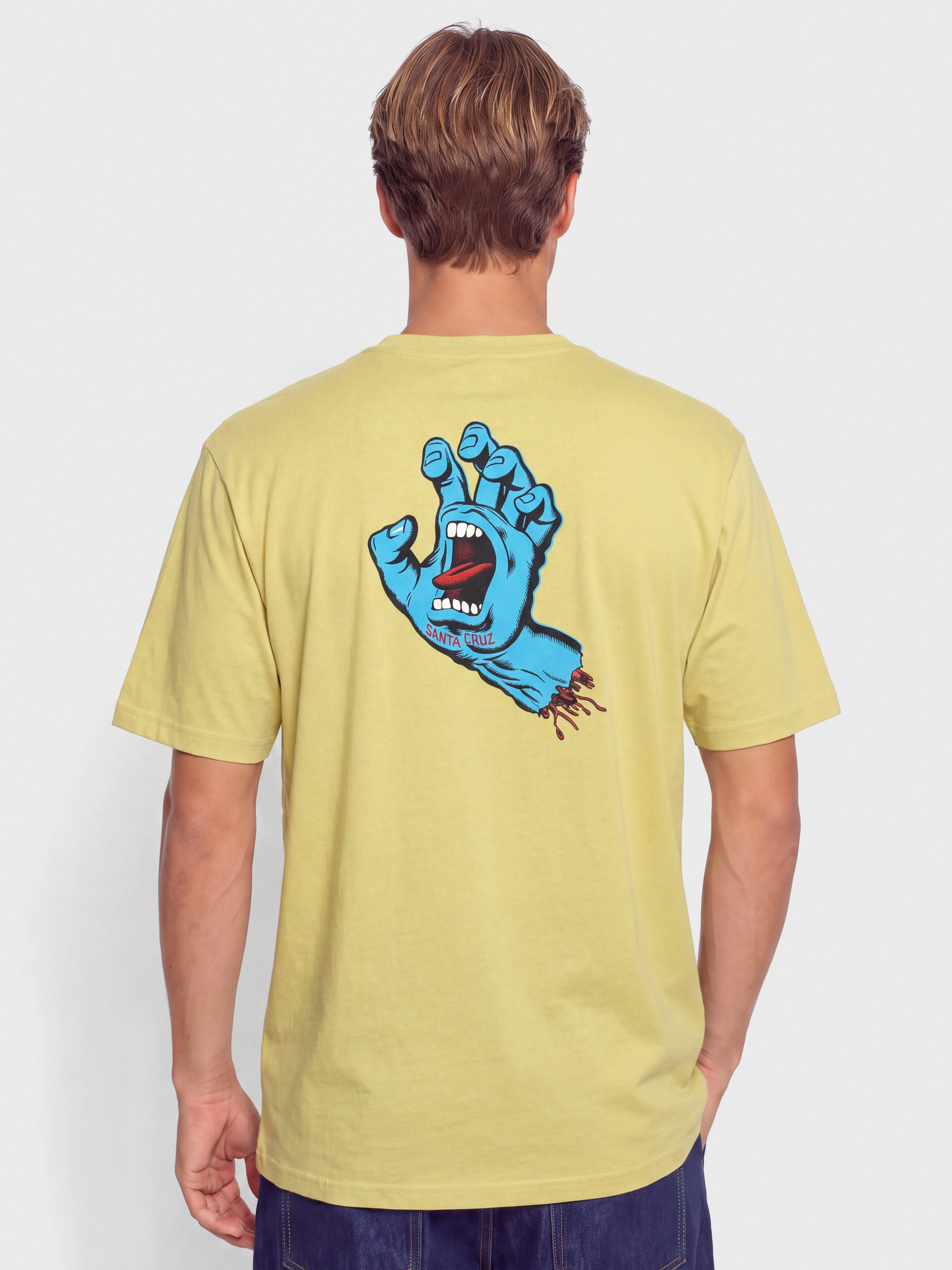 u0422u0435u043du0438u0441u043au0430 Santa Cruz Screaming Hand Chest (faded khaki)