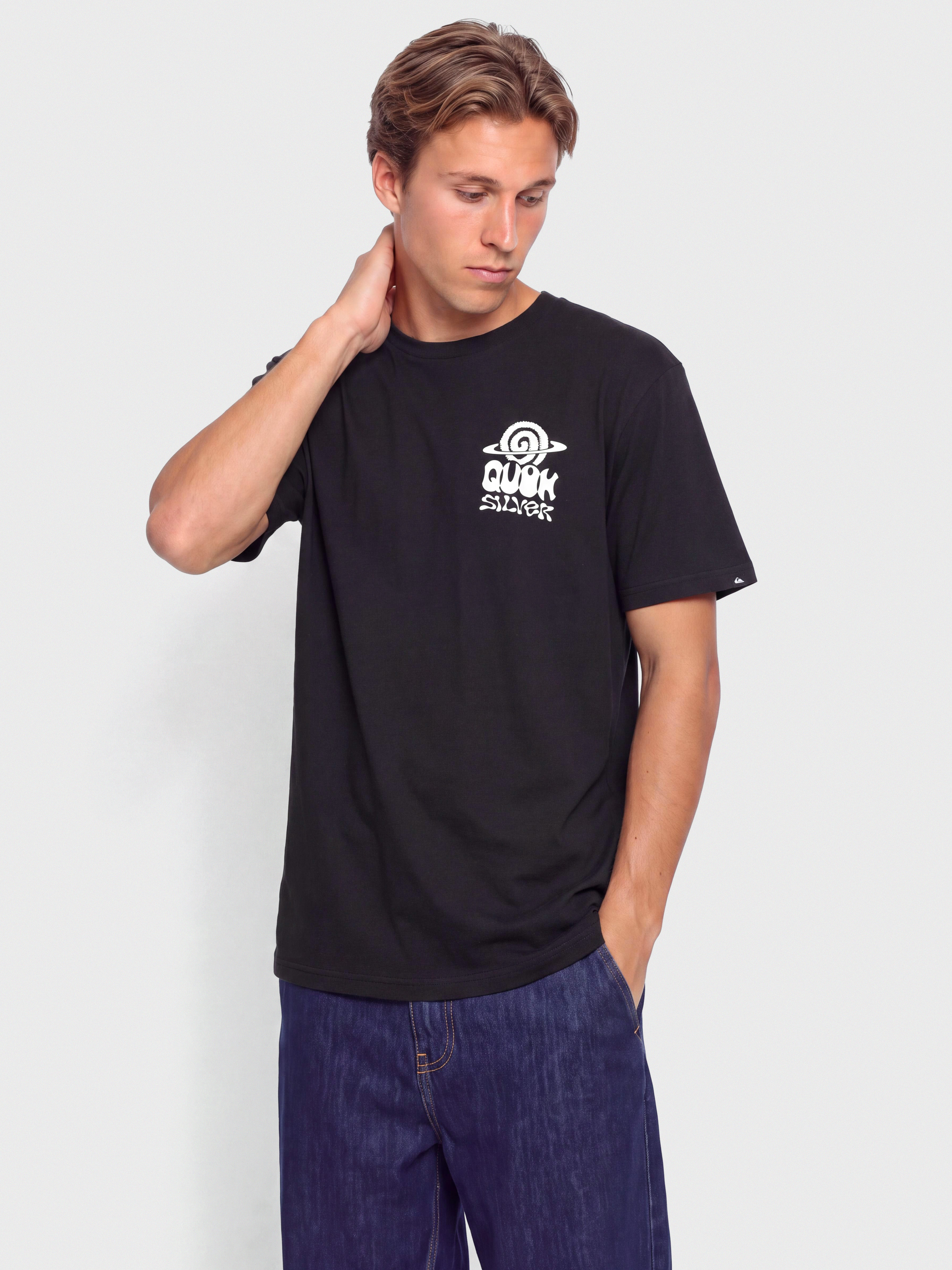 Тениска Quiksilver Cosmic Vibrations (black)