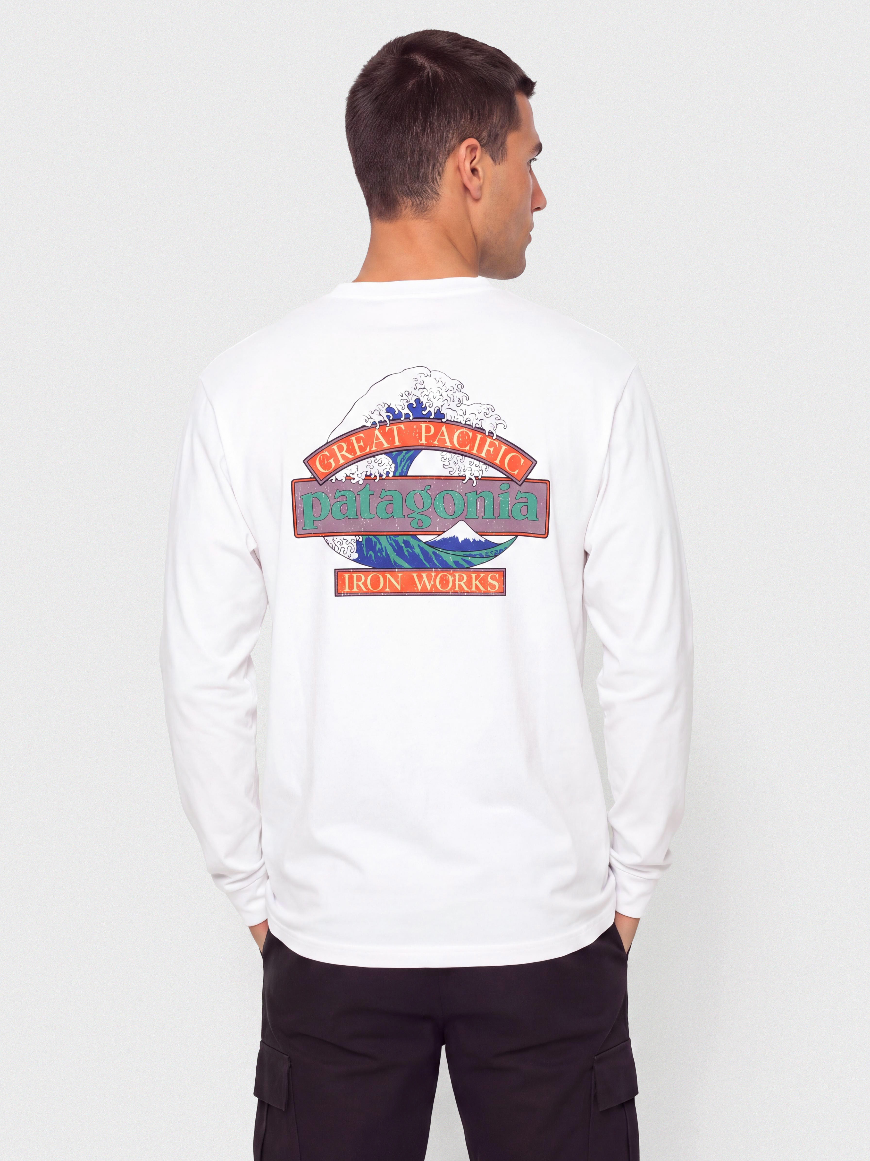u0411u043bu0443u0437u0430 Patagonia Great Waves Responsibili (fiber white)