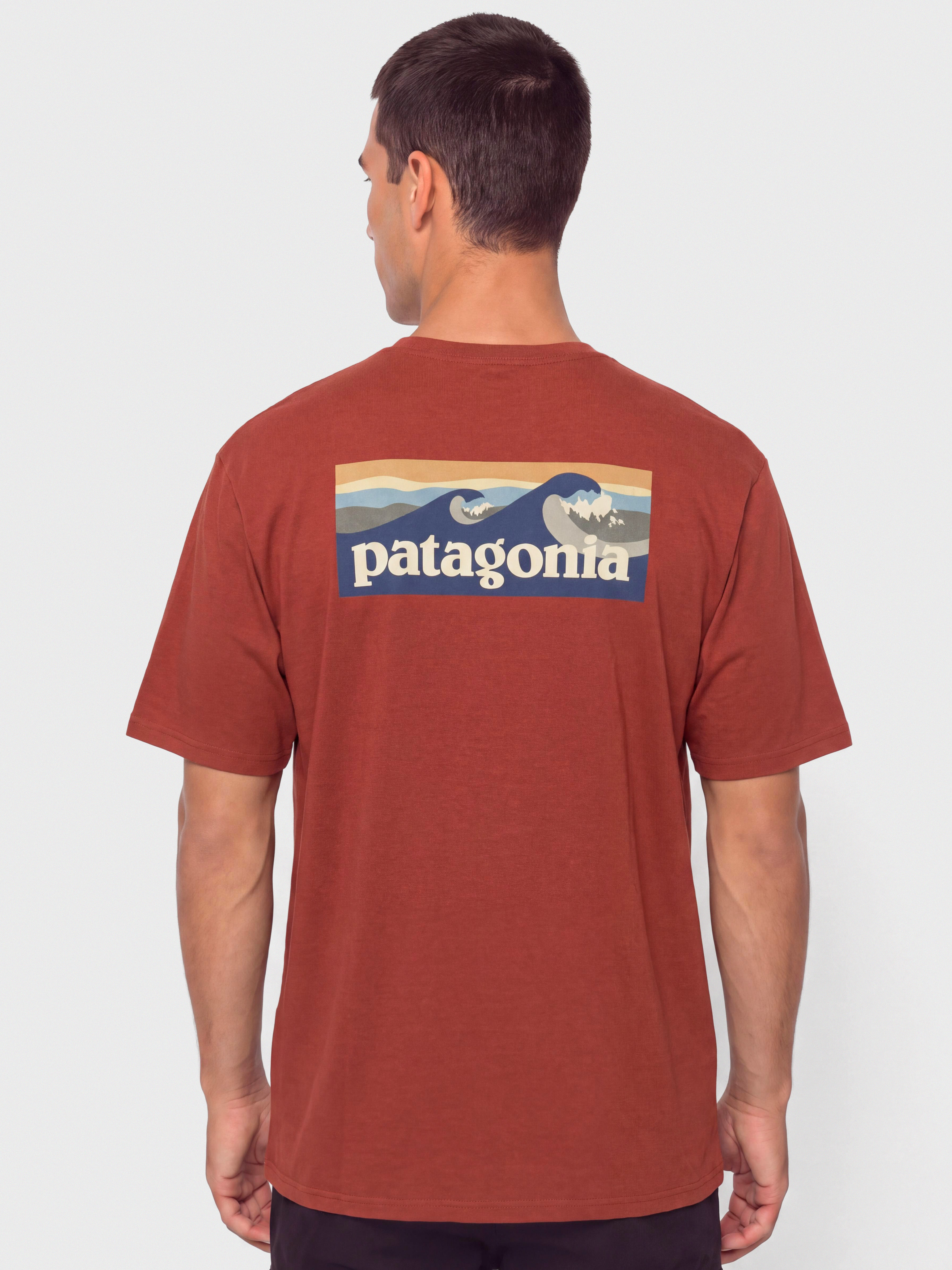 Тениска Patagonia Boardshort Logo Pocket Responsibili