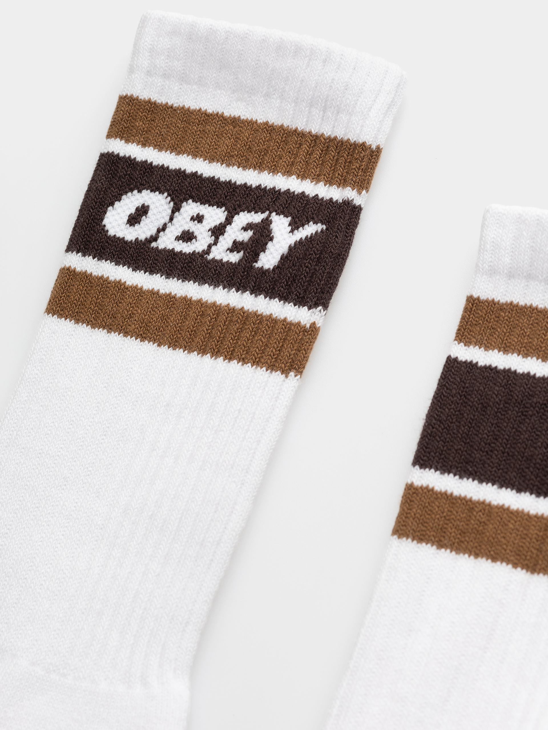 Чорапи OBEY Cooper II (white/demitasse)