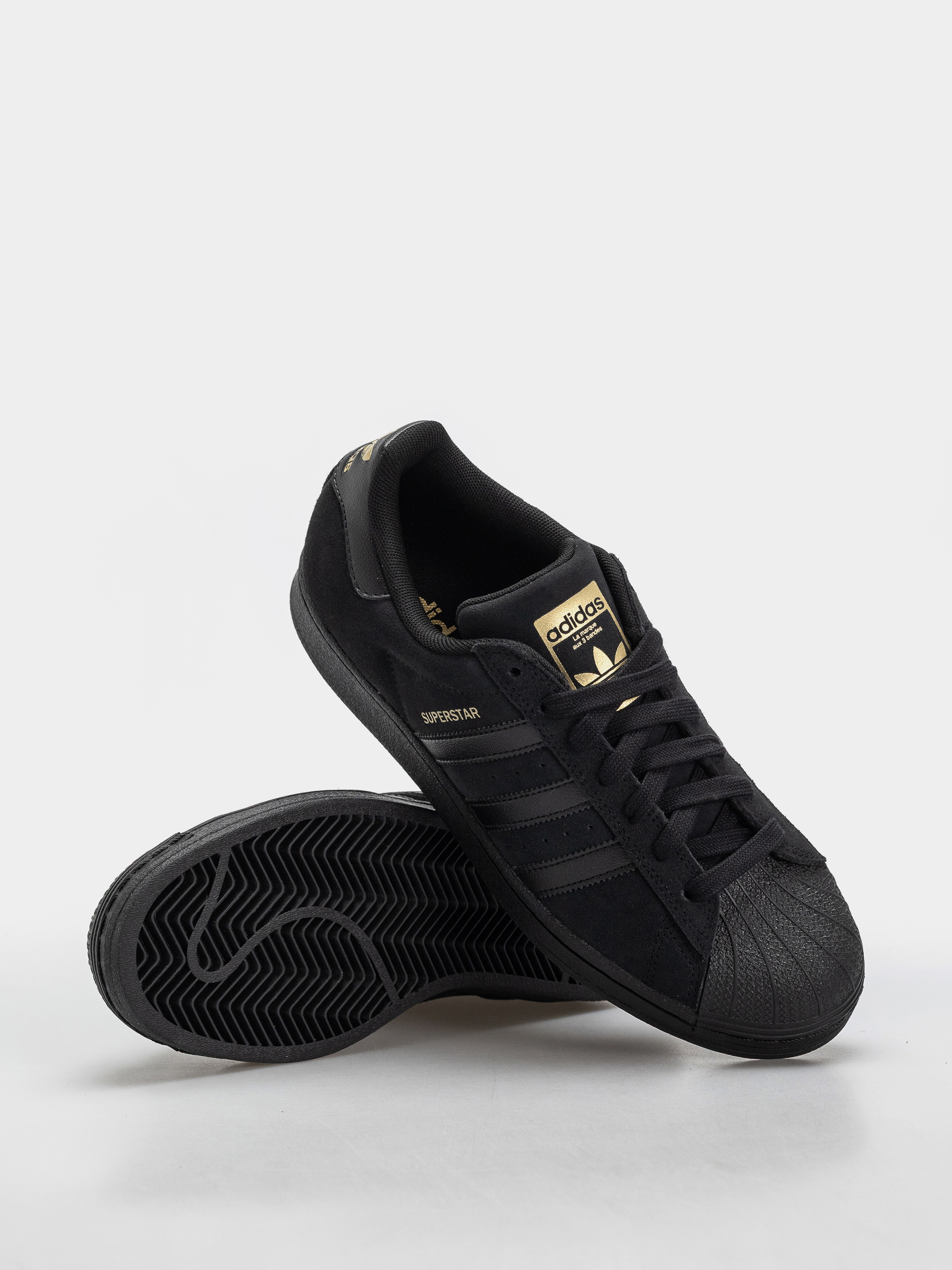 Обувки adidas Superstar Adv (cblack/cblack/goldmt)