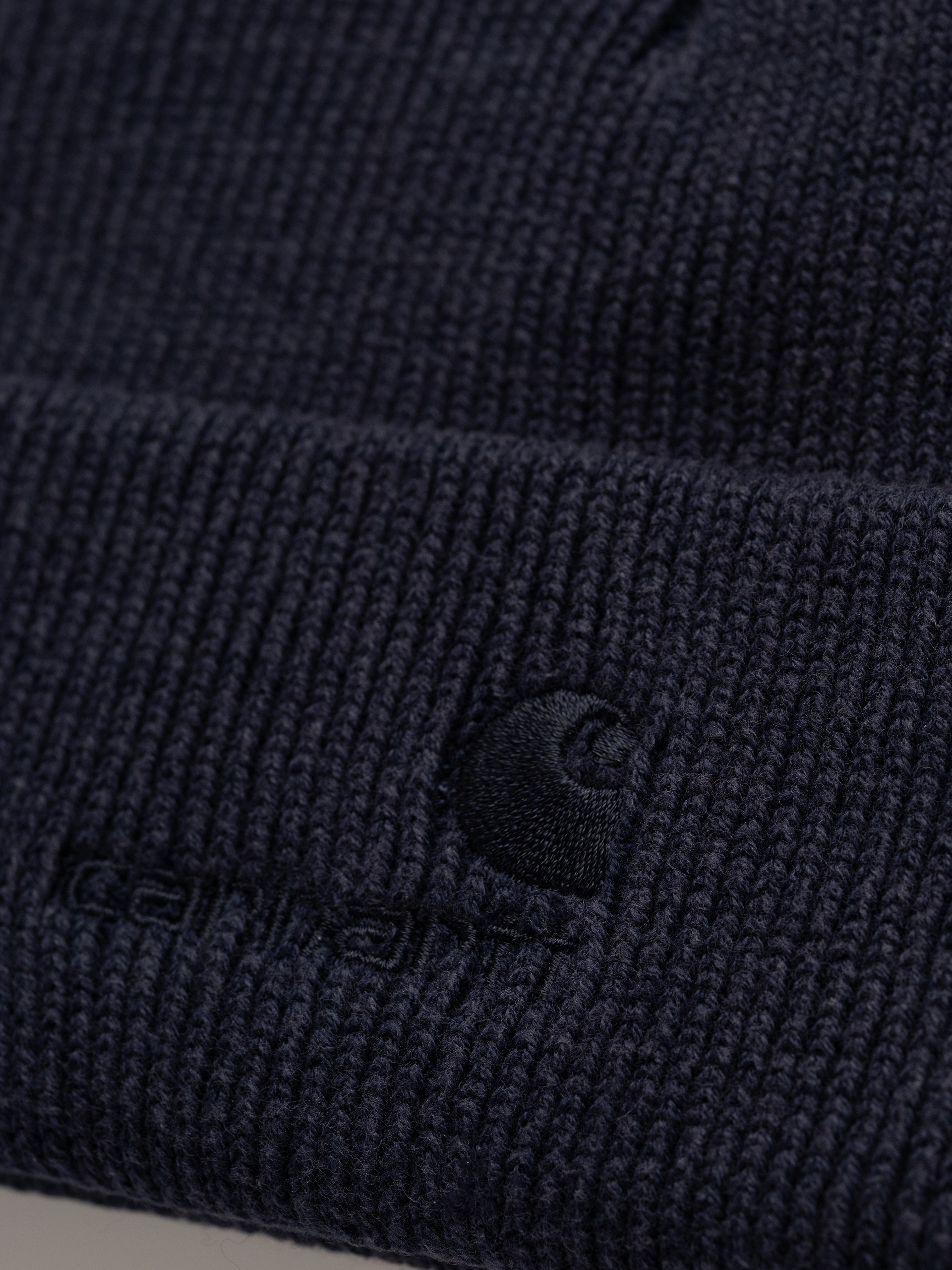 Шапка Carhartt WIP Lambert (dark navy/moon wash)