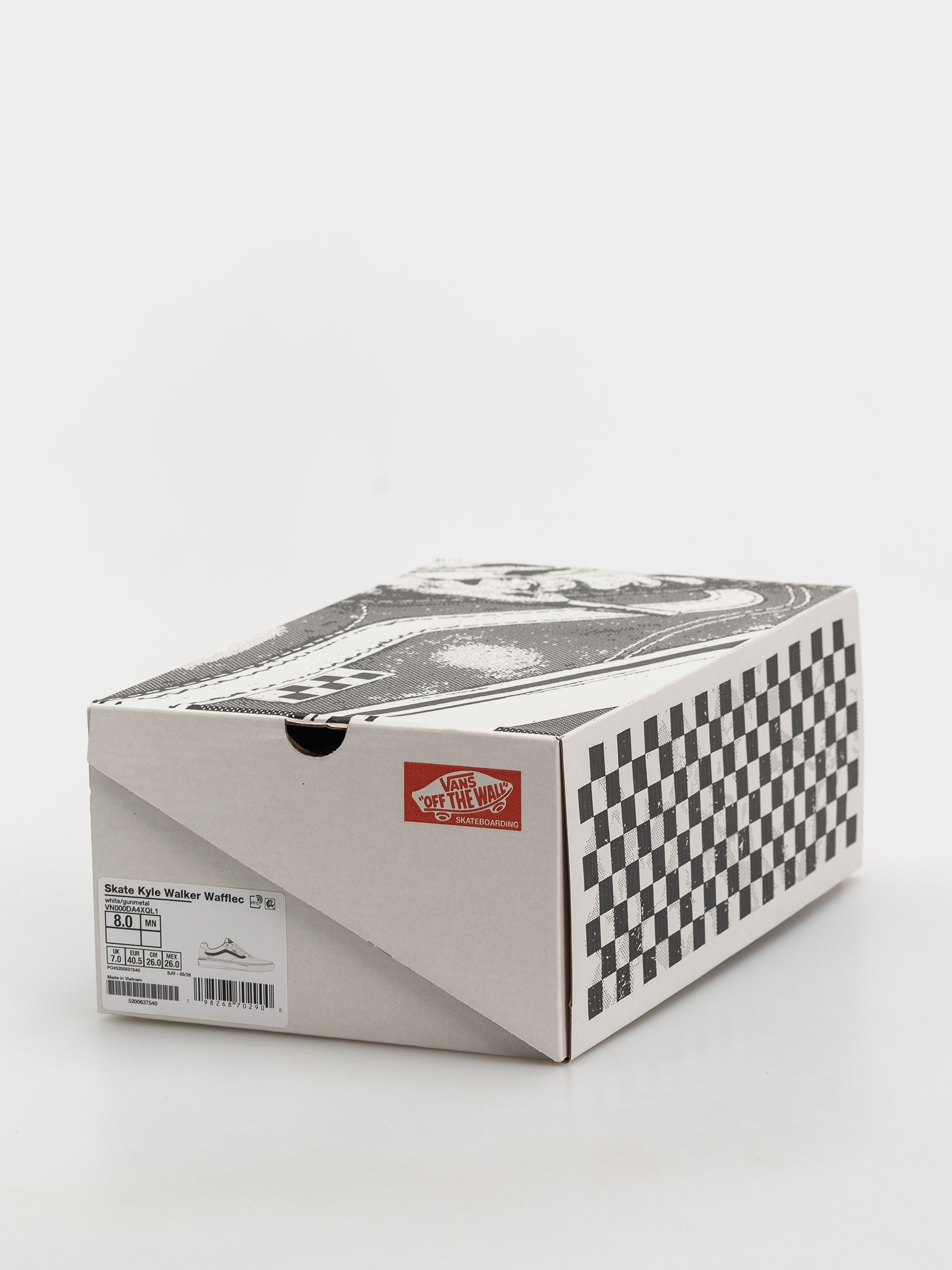 Обувки Vans Skate Kyle Walker Wafflecup (white/gunmetal)