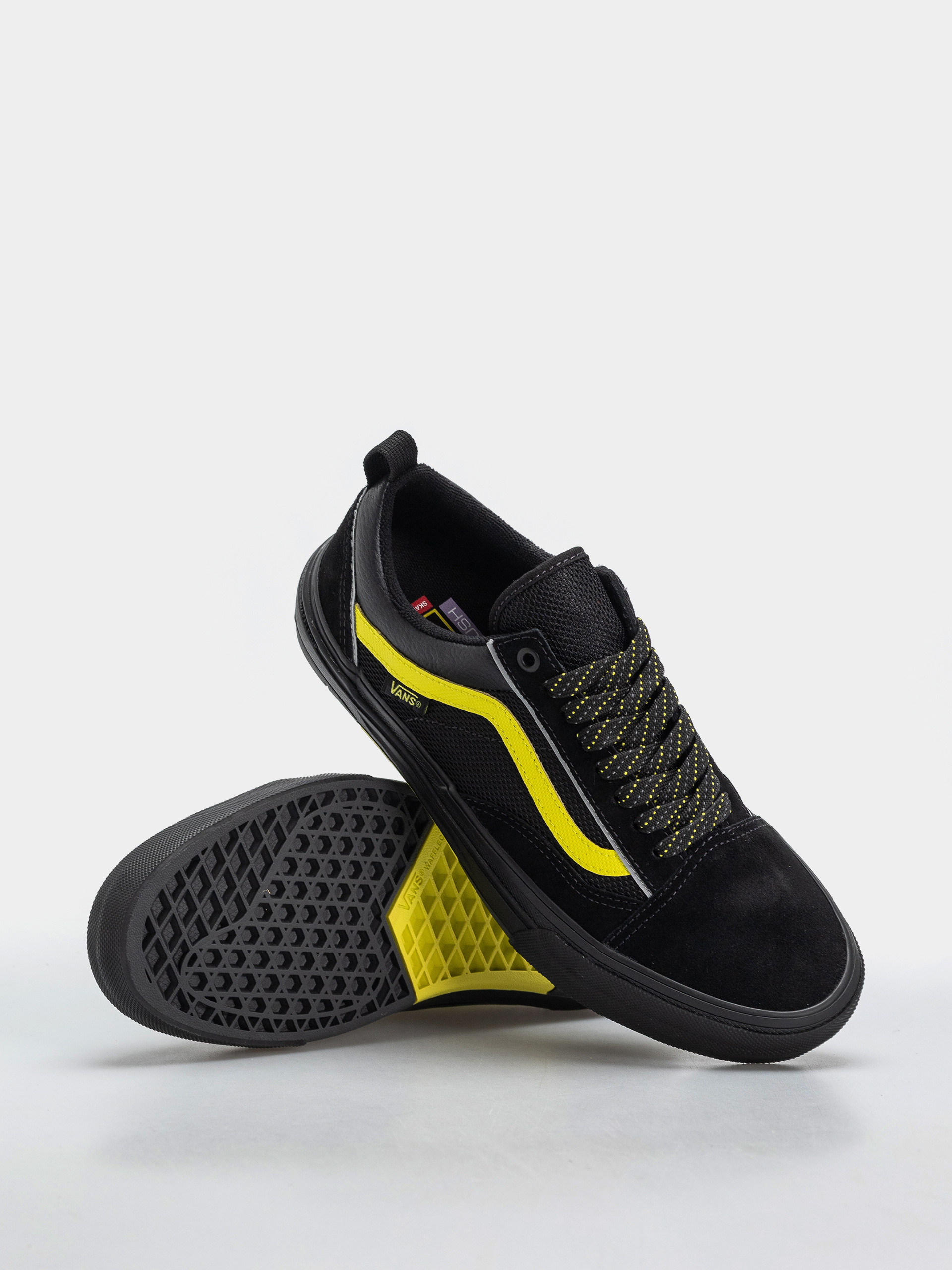 Обувки Vans Skate Old Skool Wafflecup (black/lime)