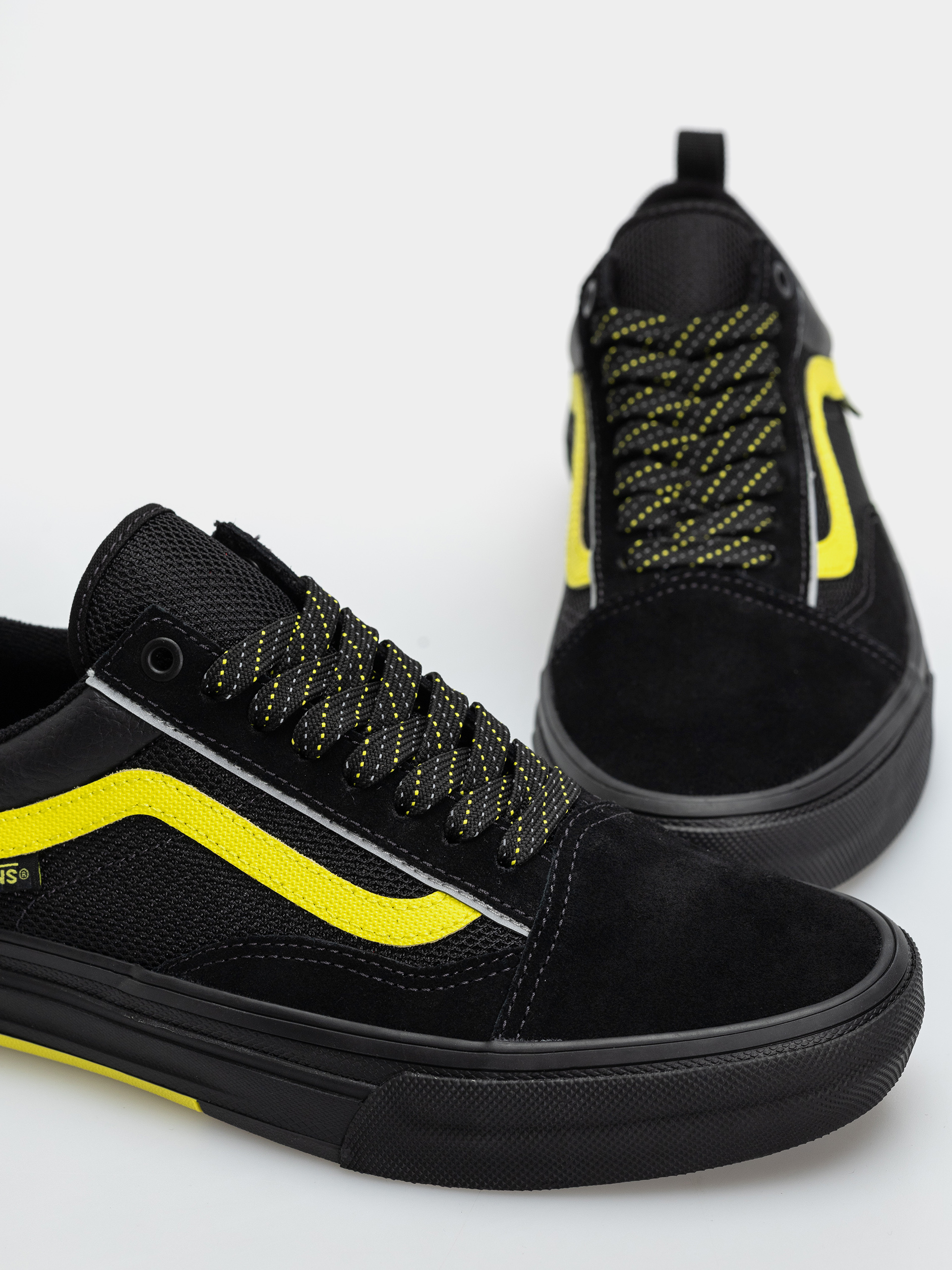Обувки Vans Skate Old Skool Wafflecup (black/lime)