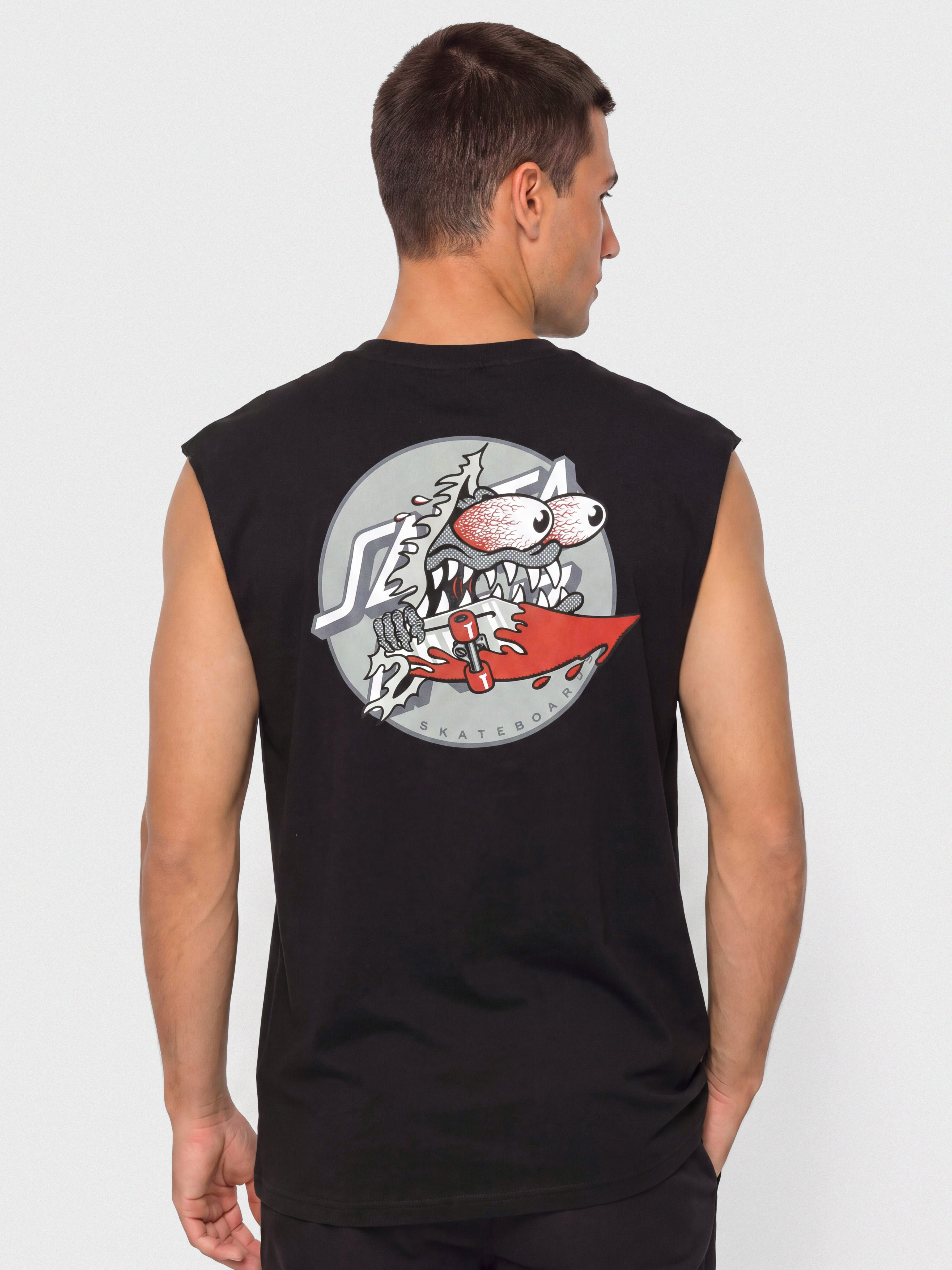 Тениска Santa Cruz Meek Slashed Dot Vest (black)