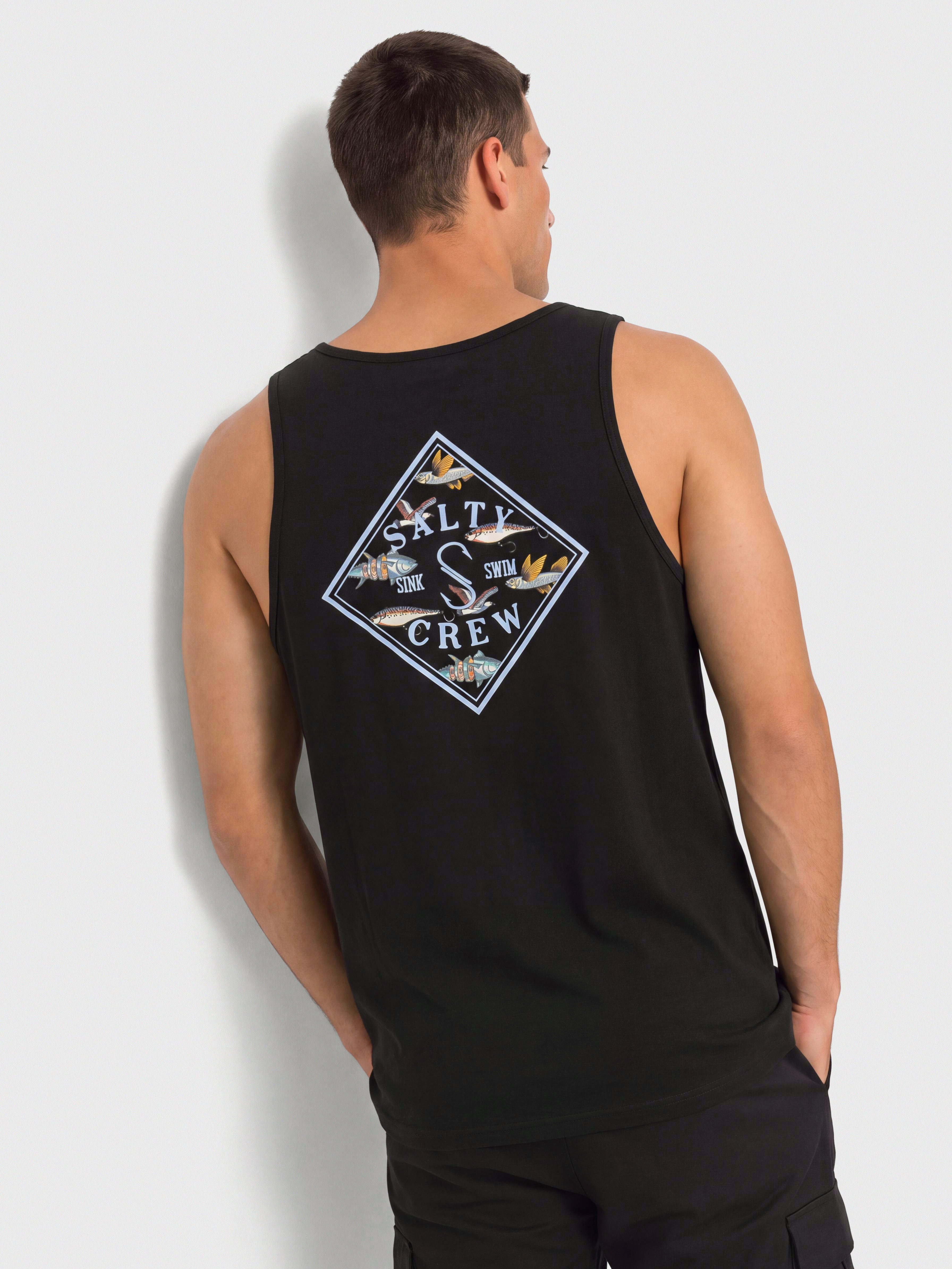 Тениска Salty Crew Tippet Fill (black)