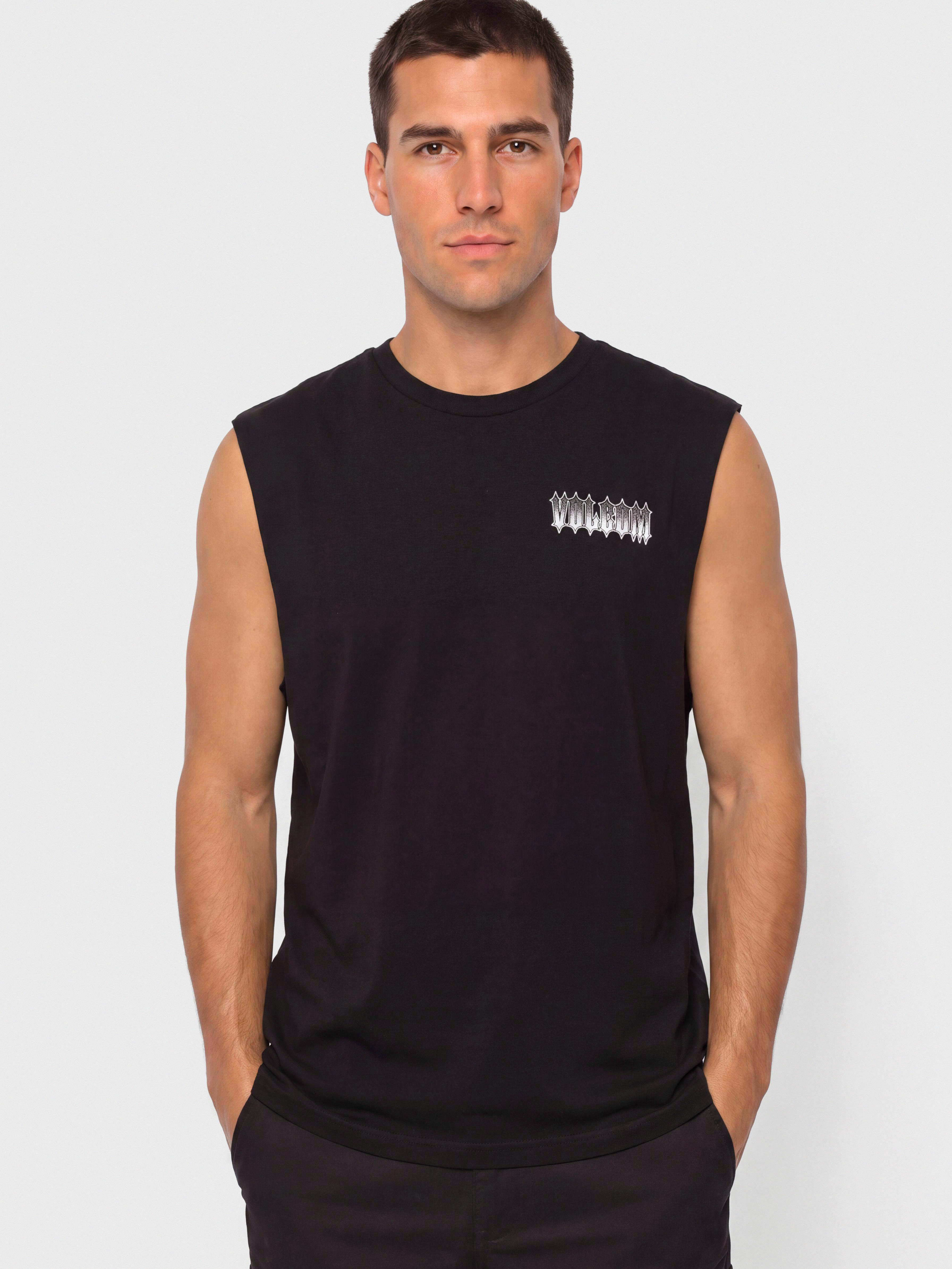 Тениска Volcom Gamma Doom Slvls (black)