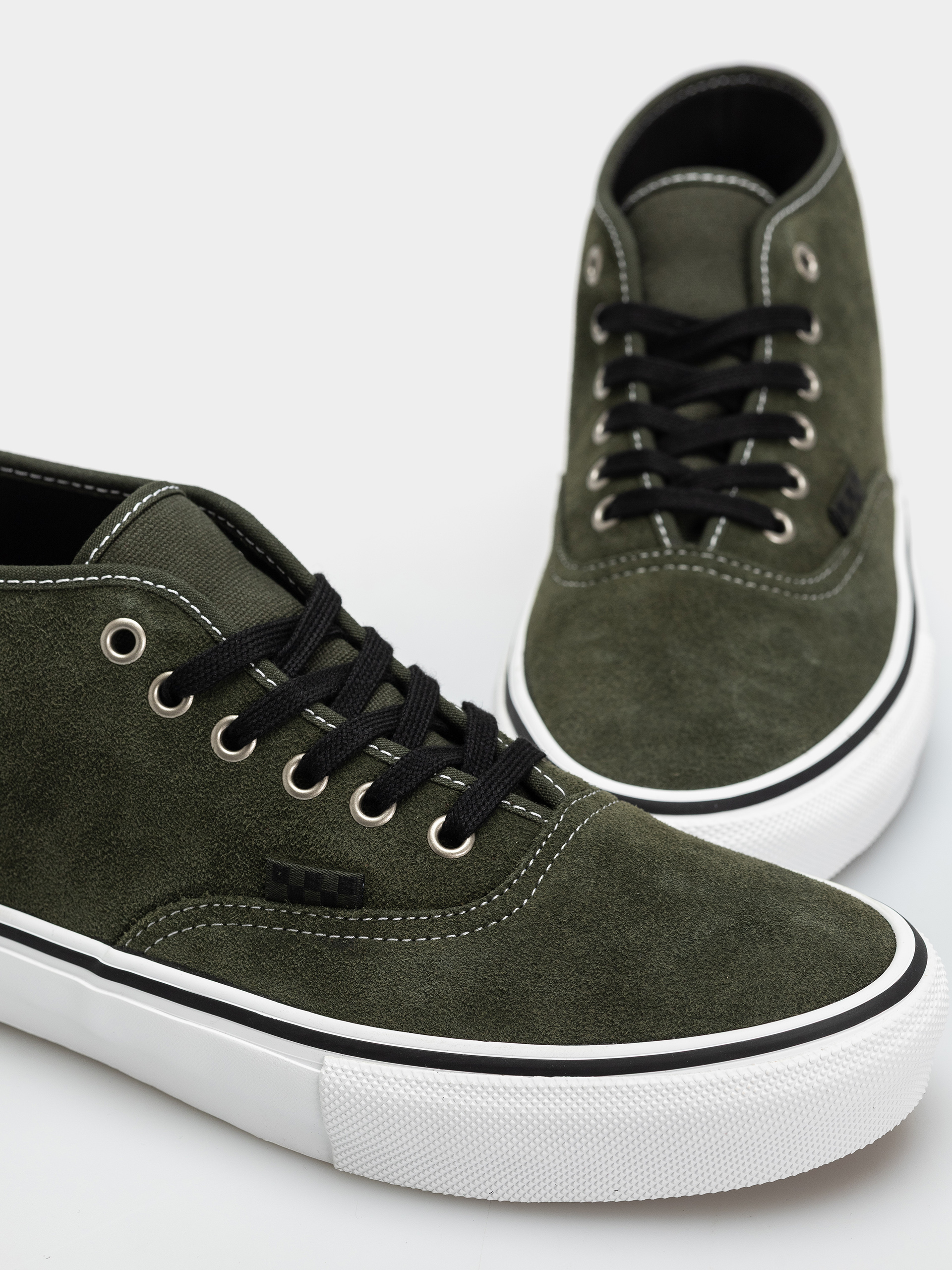 Обувки Vans Skate Authentic Mid (obsidian fern)