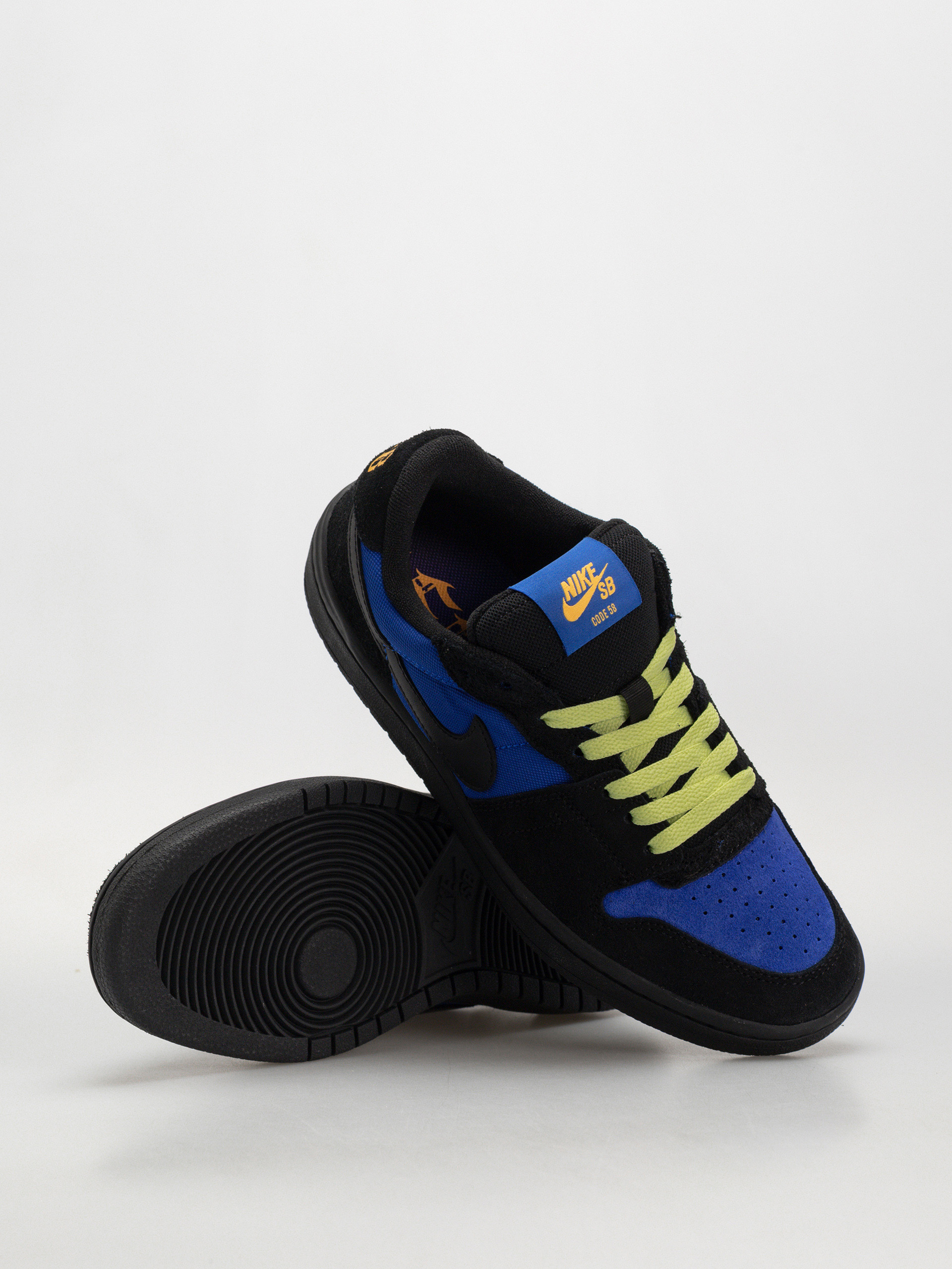 Обувки Nike SB Code 58 (racer blue/black black lt lemon twist)