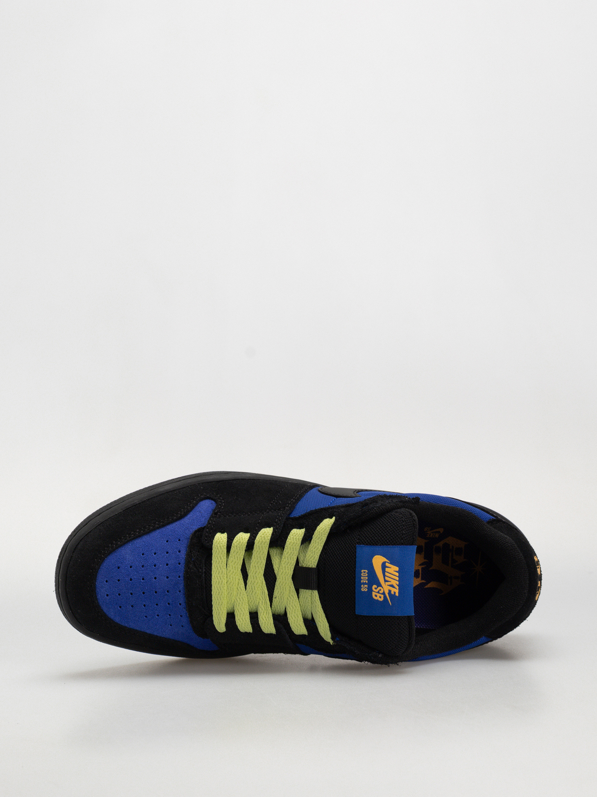 Обувки Nike SB Code 58 (racer blue/black black lt lemon twist)