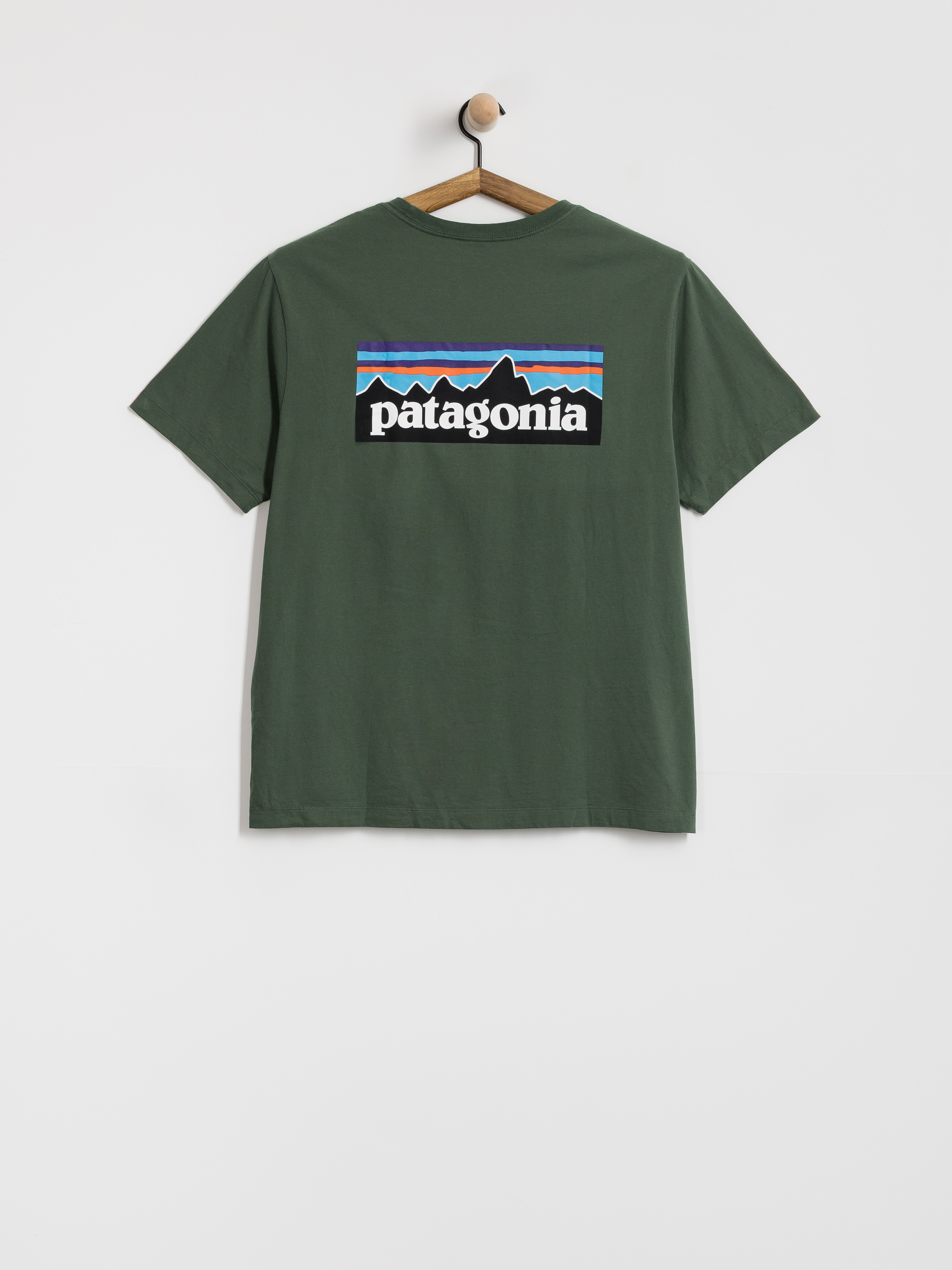Тениска Patagonia P 6 Logo (canopy green)