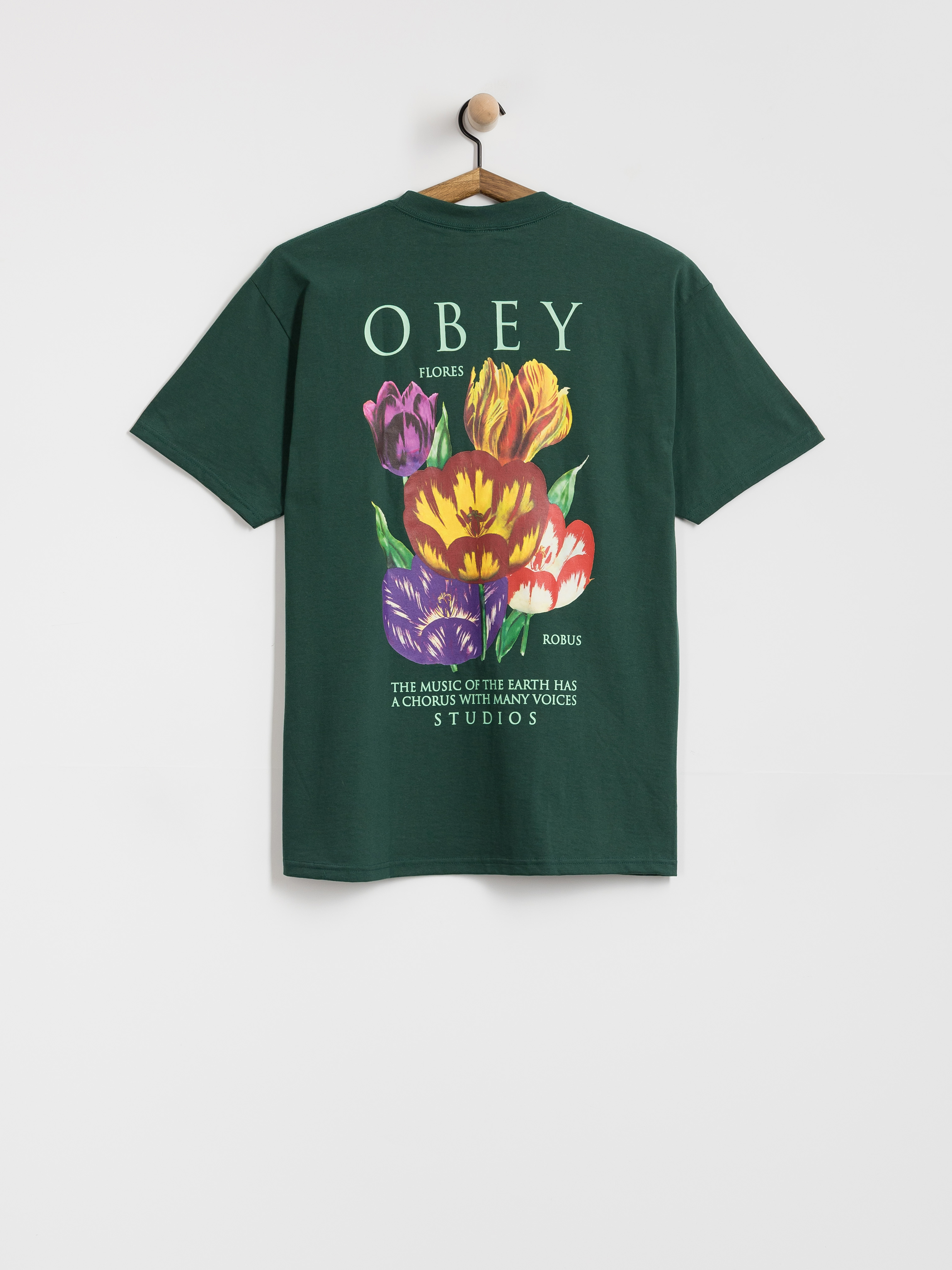 Тениска OBEY Flores Robus