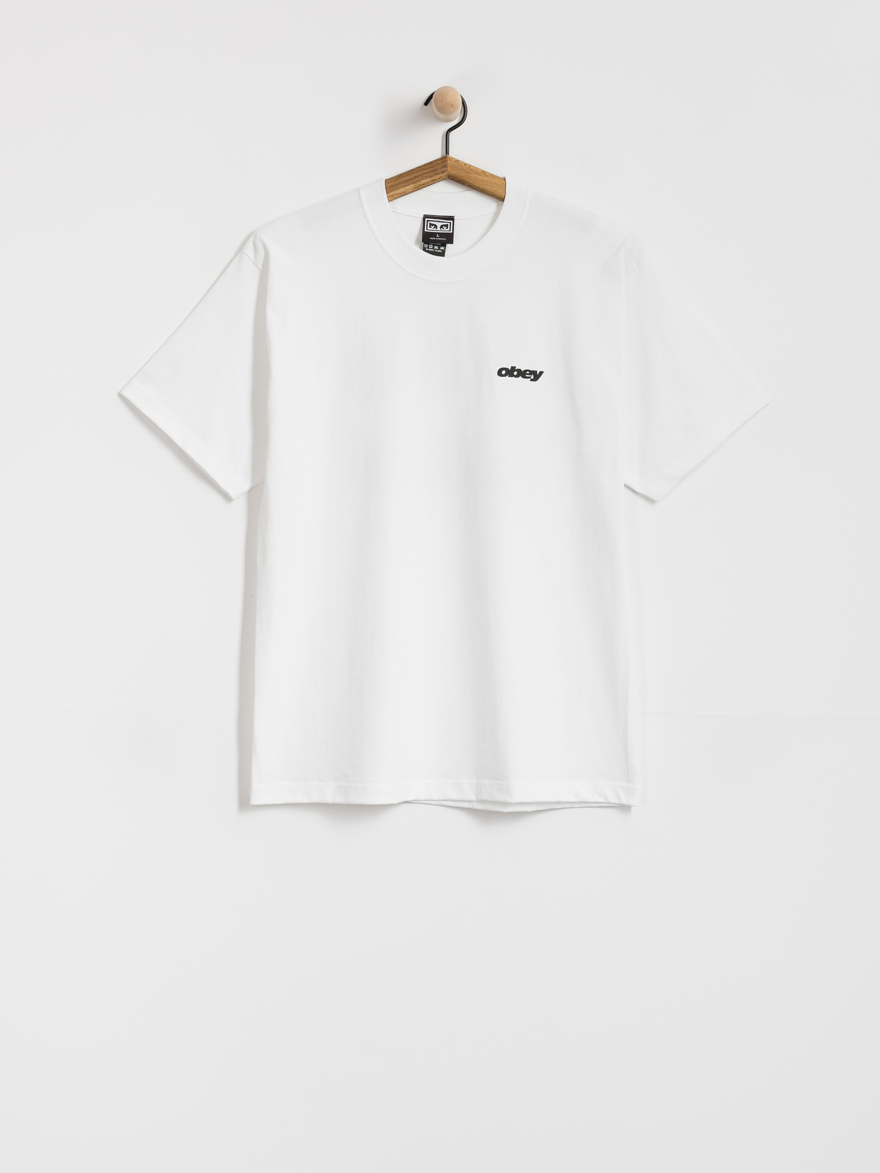 Тениска OBEY Intercontinental (white)