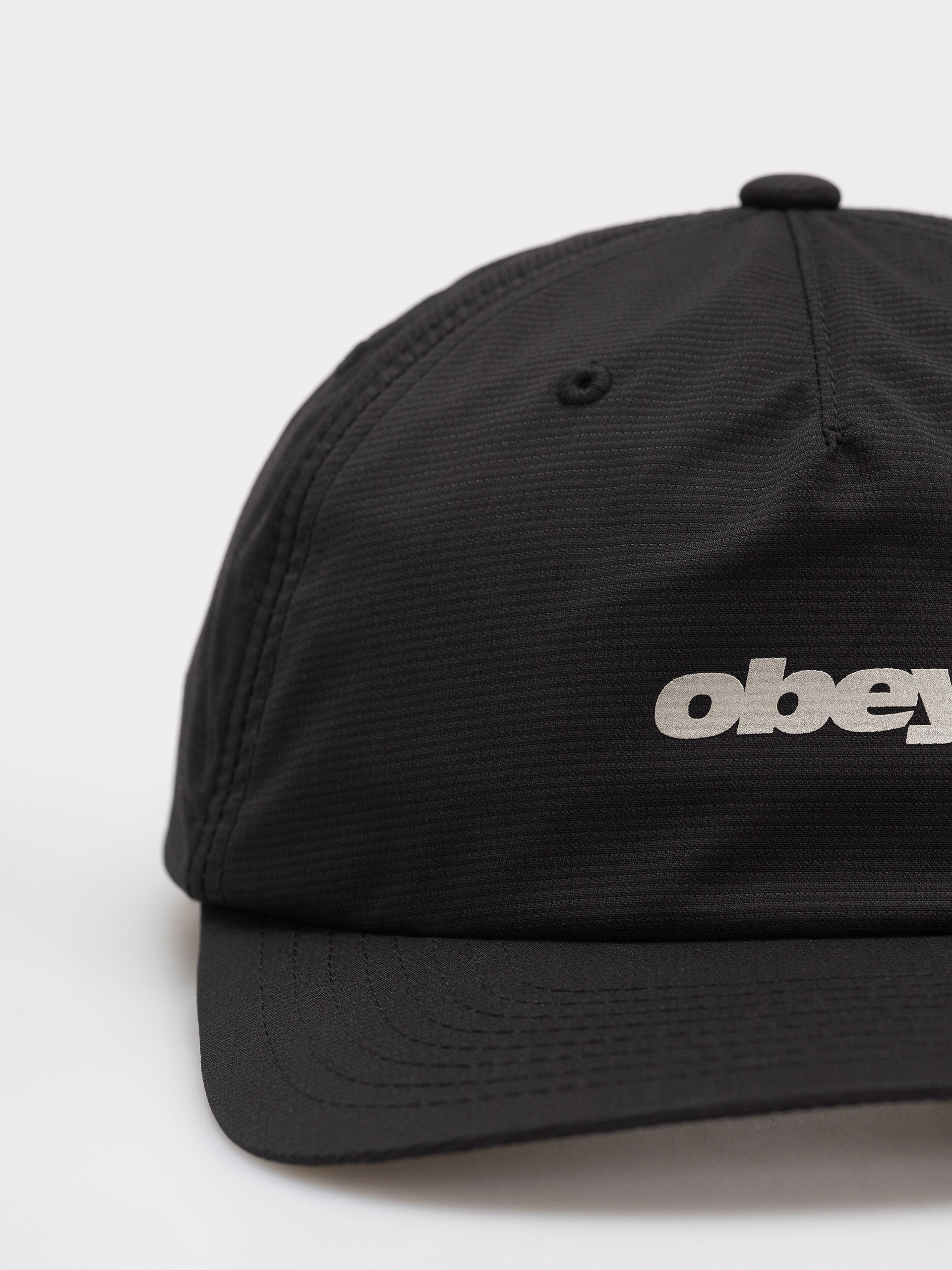 Шапка с козирка OBEY Stride 5 Panel (black)