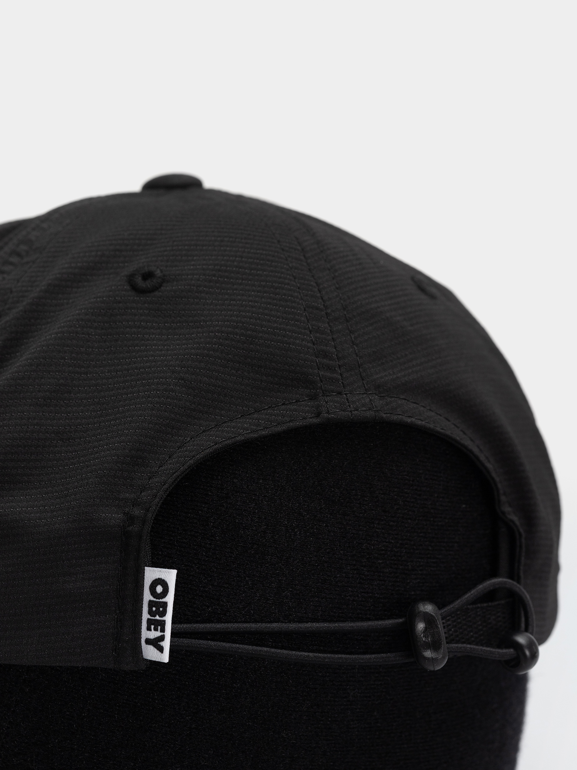 Шапка с козирка OBEY Stride 5 Panel (black)