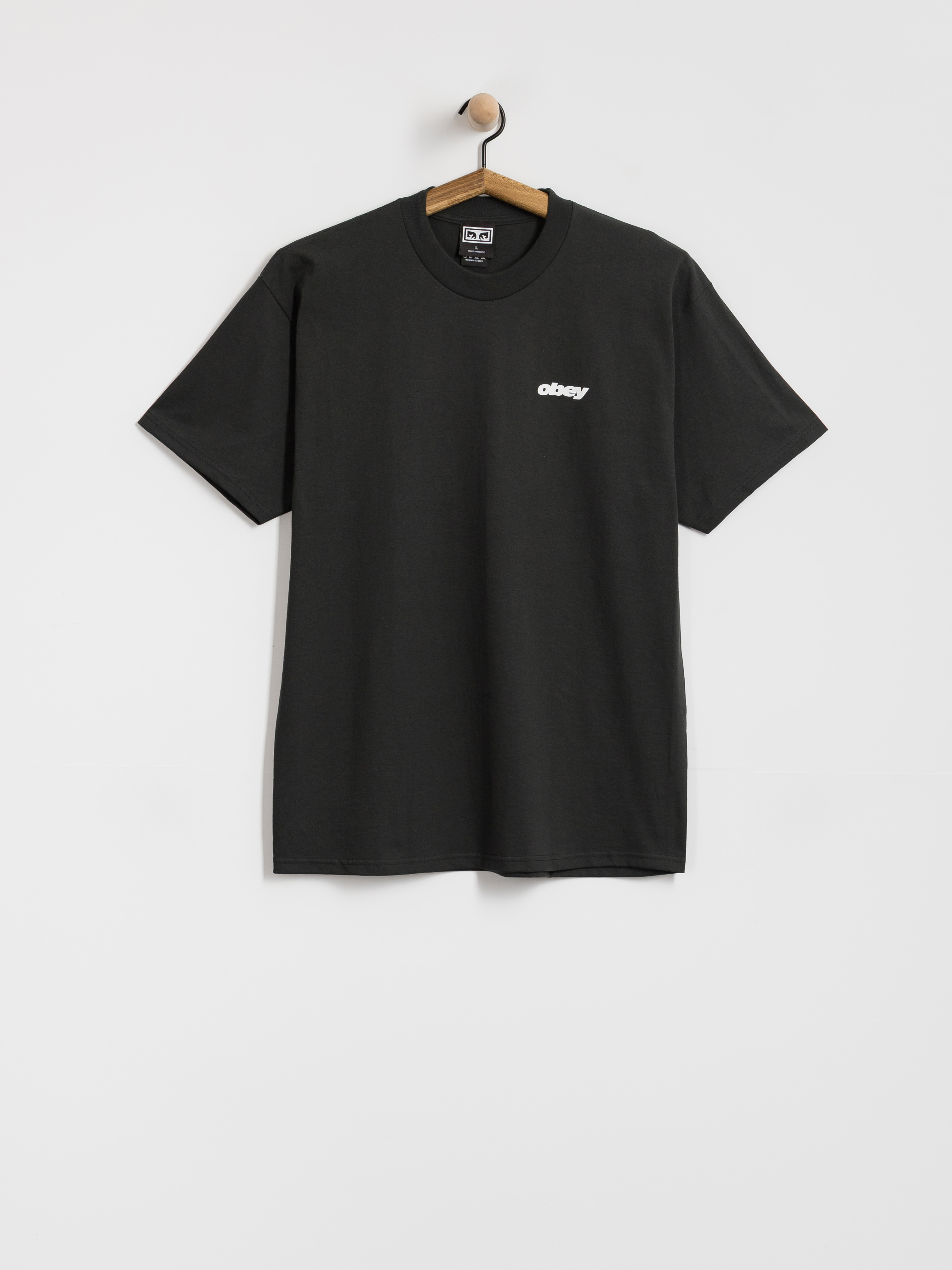 Тениска OBEY Stronger Together (vintage black)