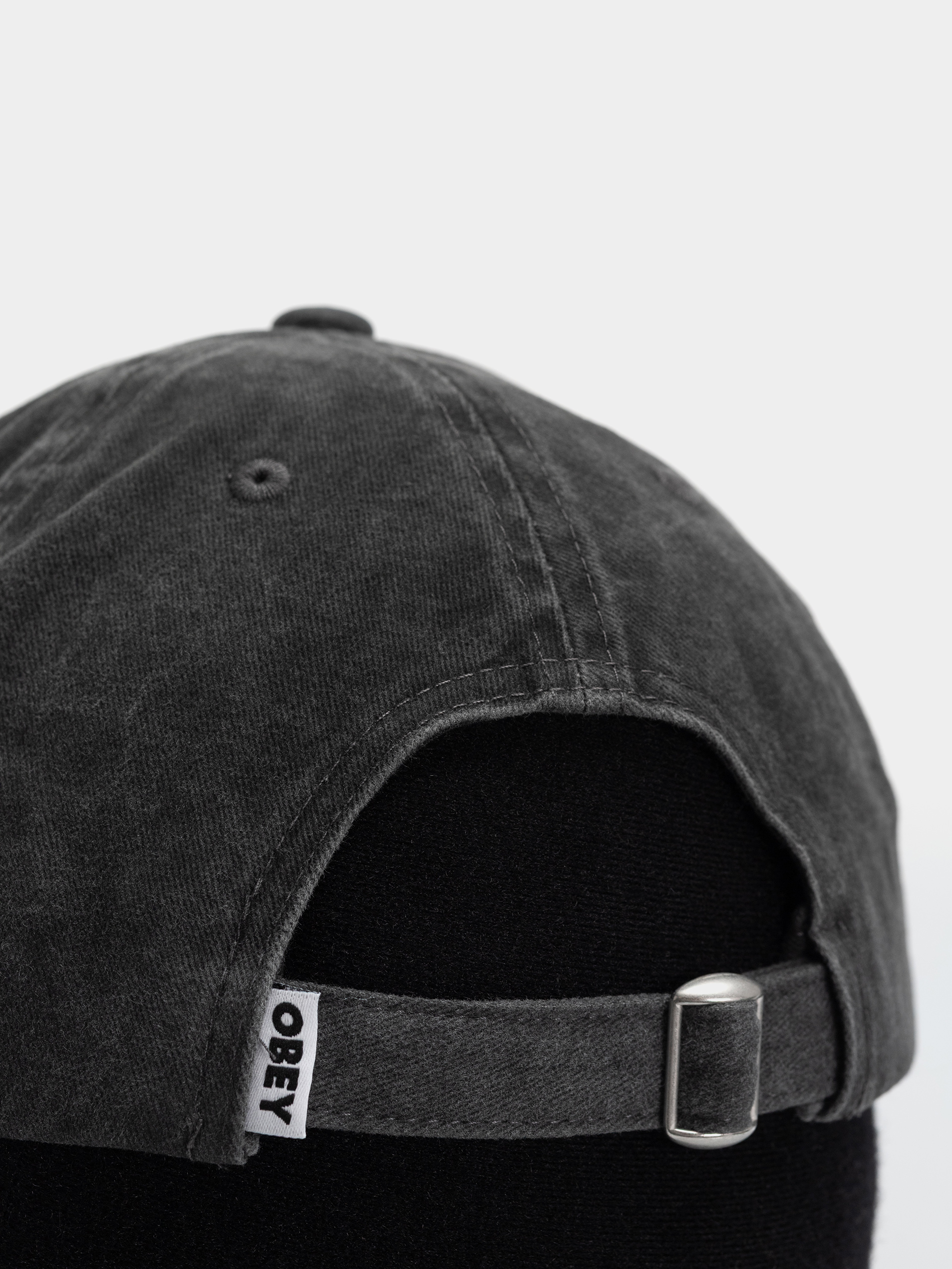 Шапка с козирка OBEY Pigment Bold 6 Panel (pigment black)