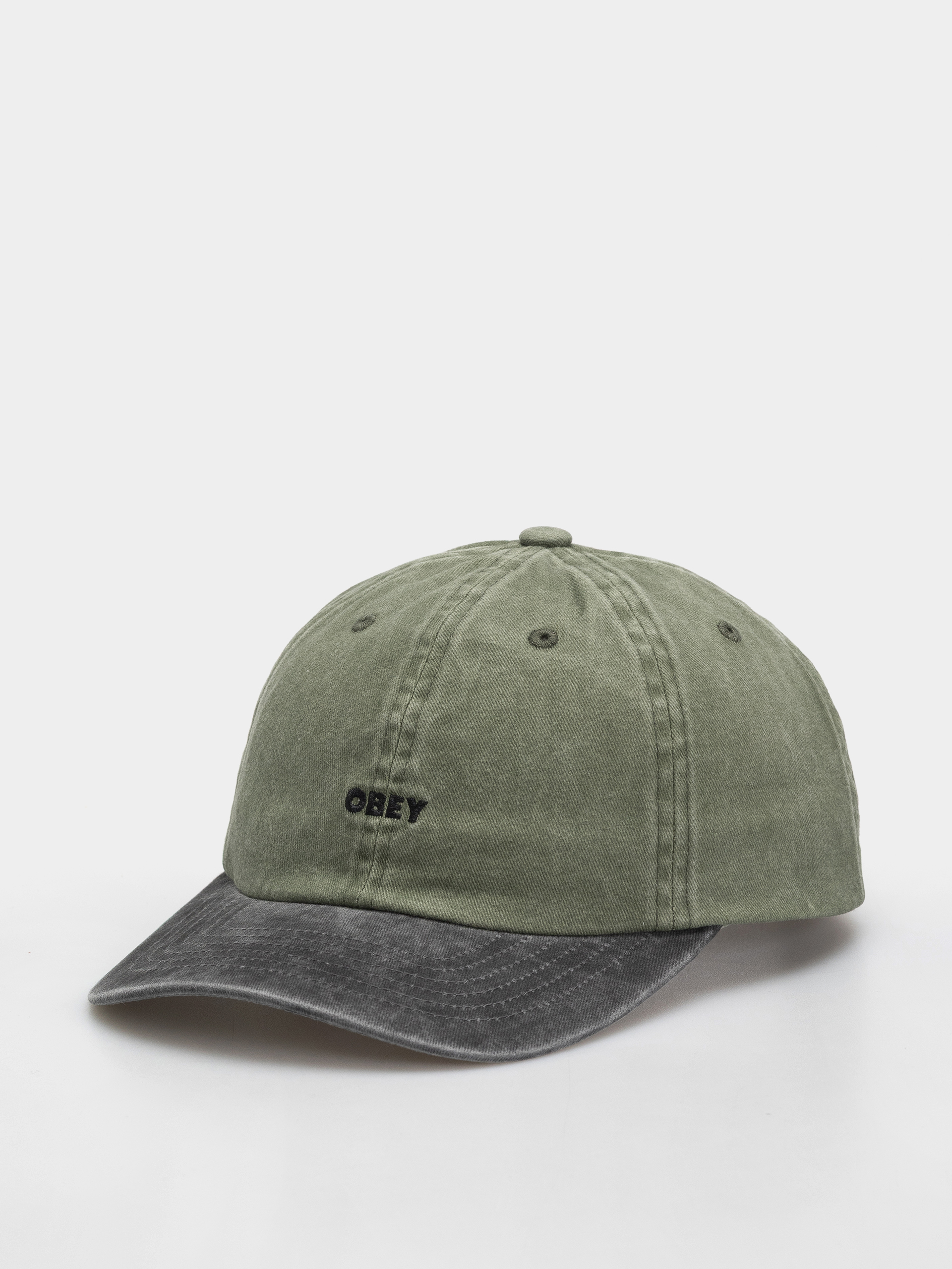 Шапка с козирка OBEY Pigment Bold 6 Panel (pigment olive multi)