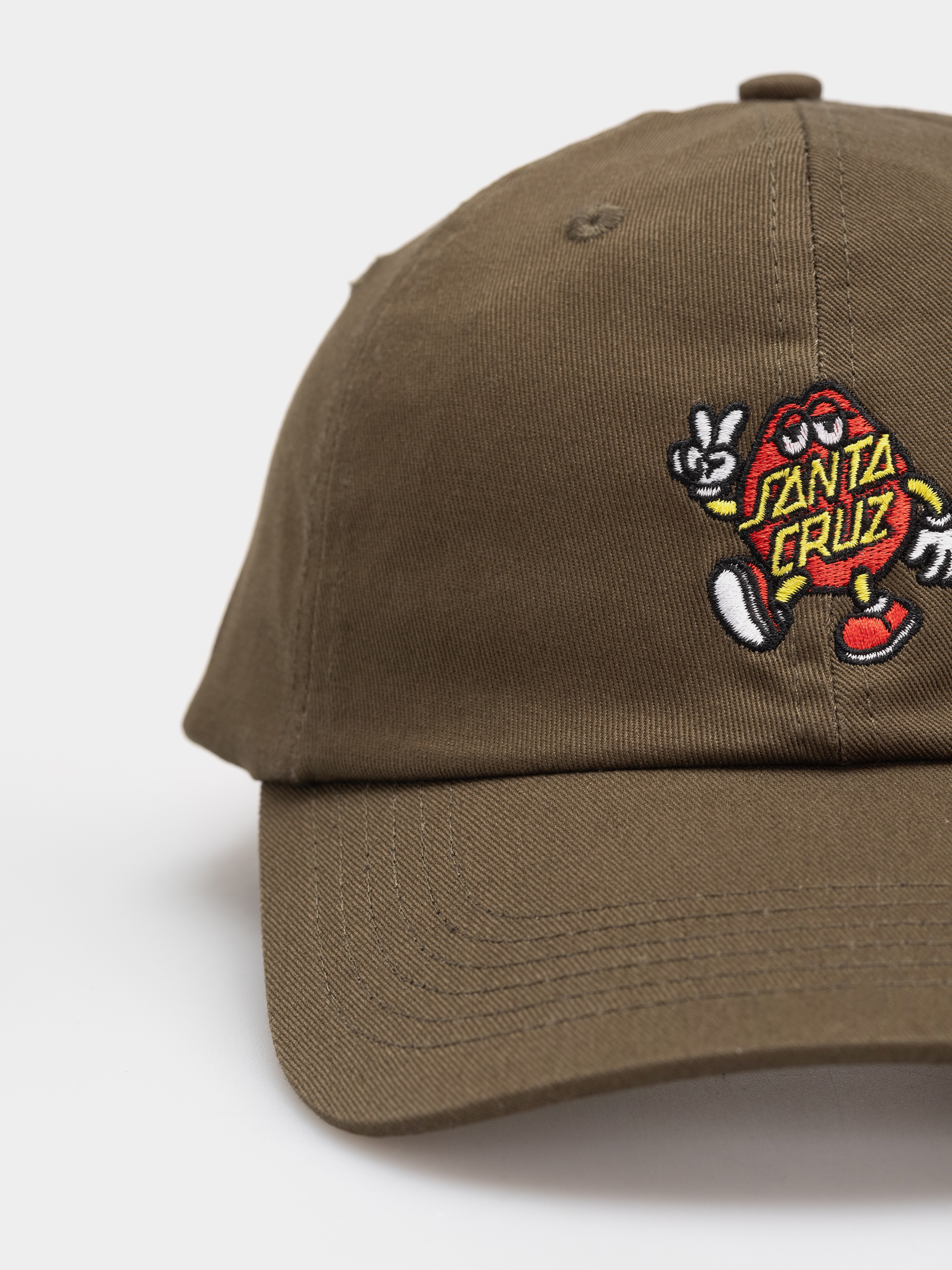 Шапка с козирка Santa Cruz Dot Guy (deep olive)
