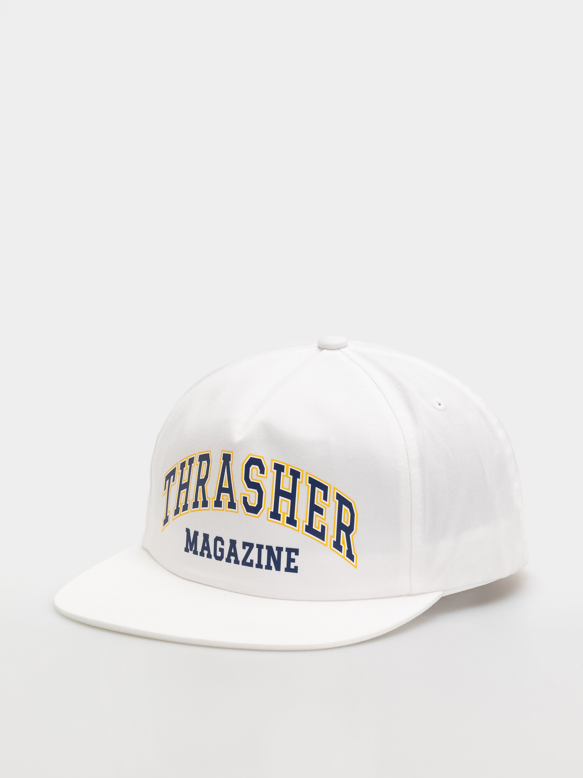 Шапка с козирка Thrasher Dropout Snapback (white)
