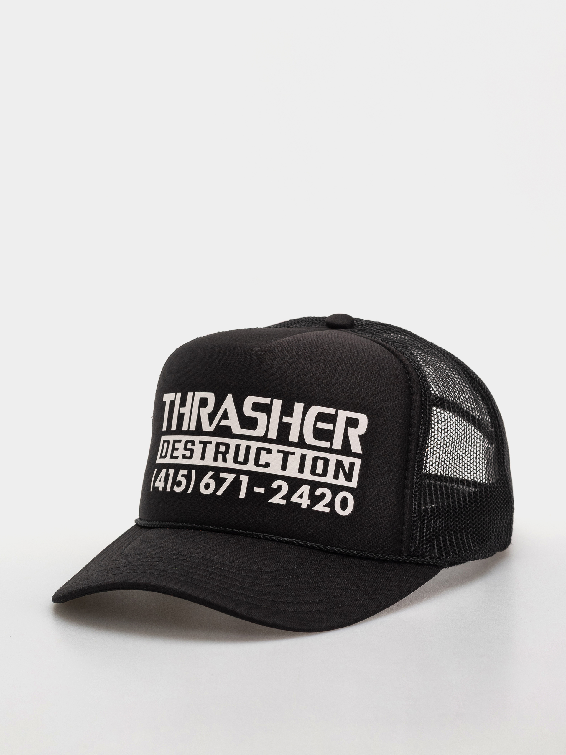 Шапка с козирка Thrasher Destruction Trucker