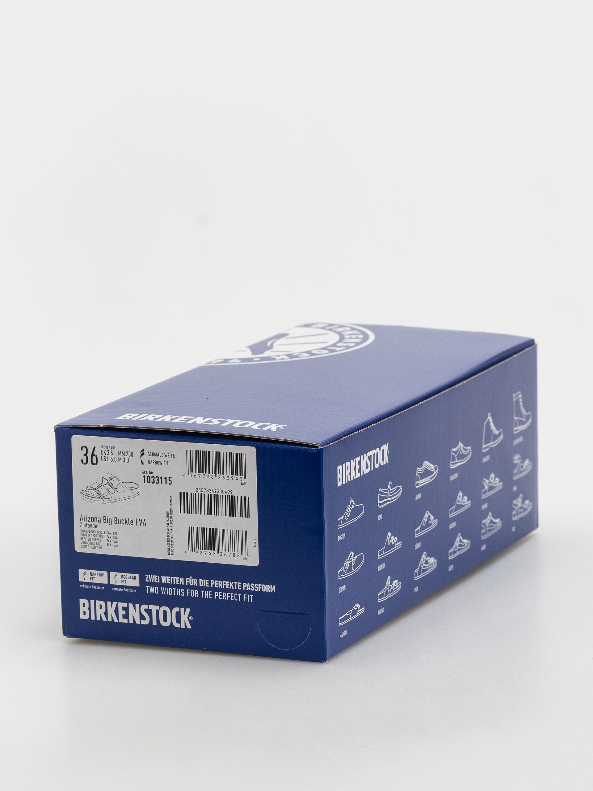 Чехли Birkenstock Arizona Big Buckle EVA Narrow Wmn (zinfandel)