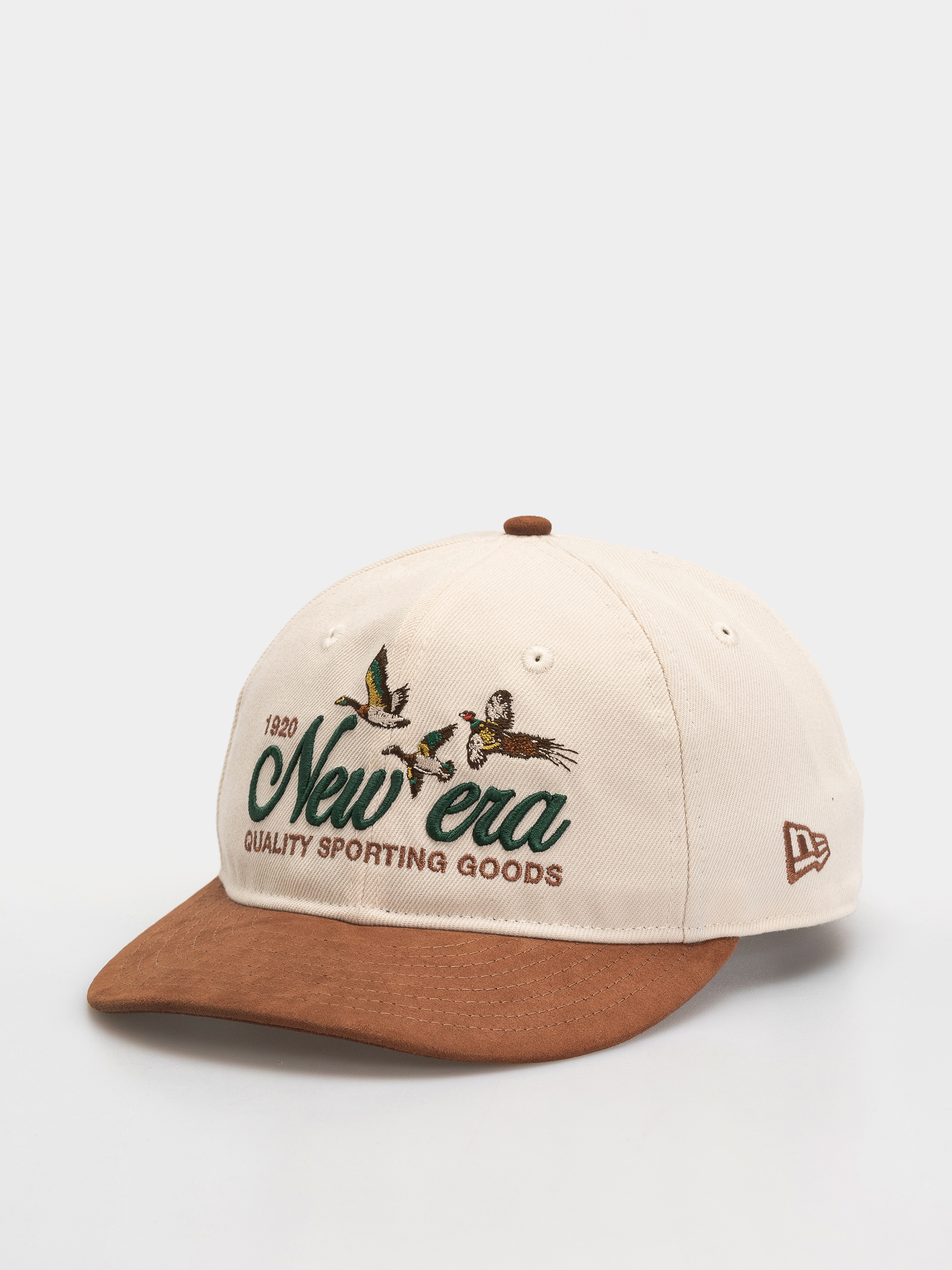 Шапка с козирка New Era Suede Pc 9Fifty Rc (light cream/brown)