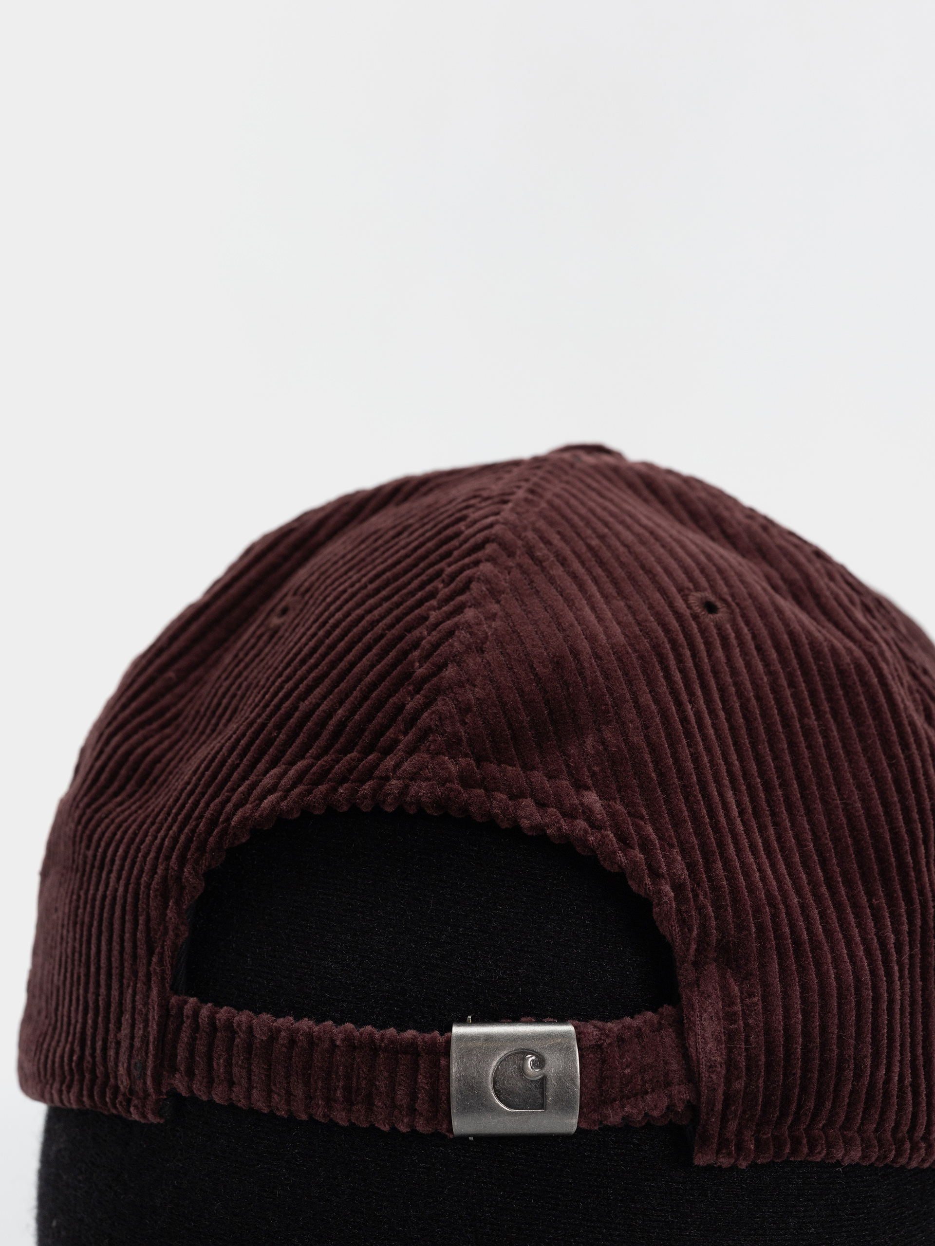 Шапка с козирка Carhartt WIP Harlem (amarone/white)