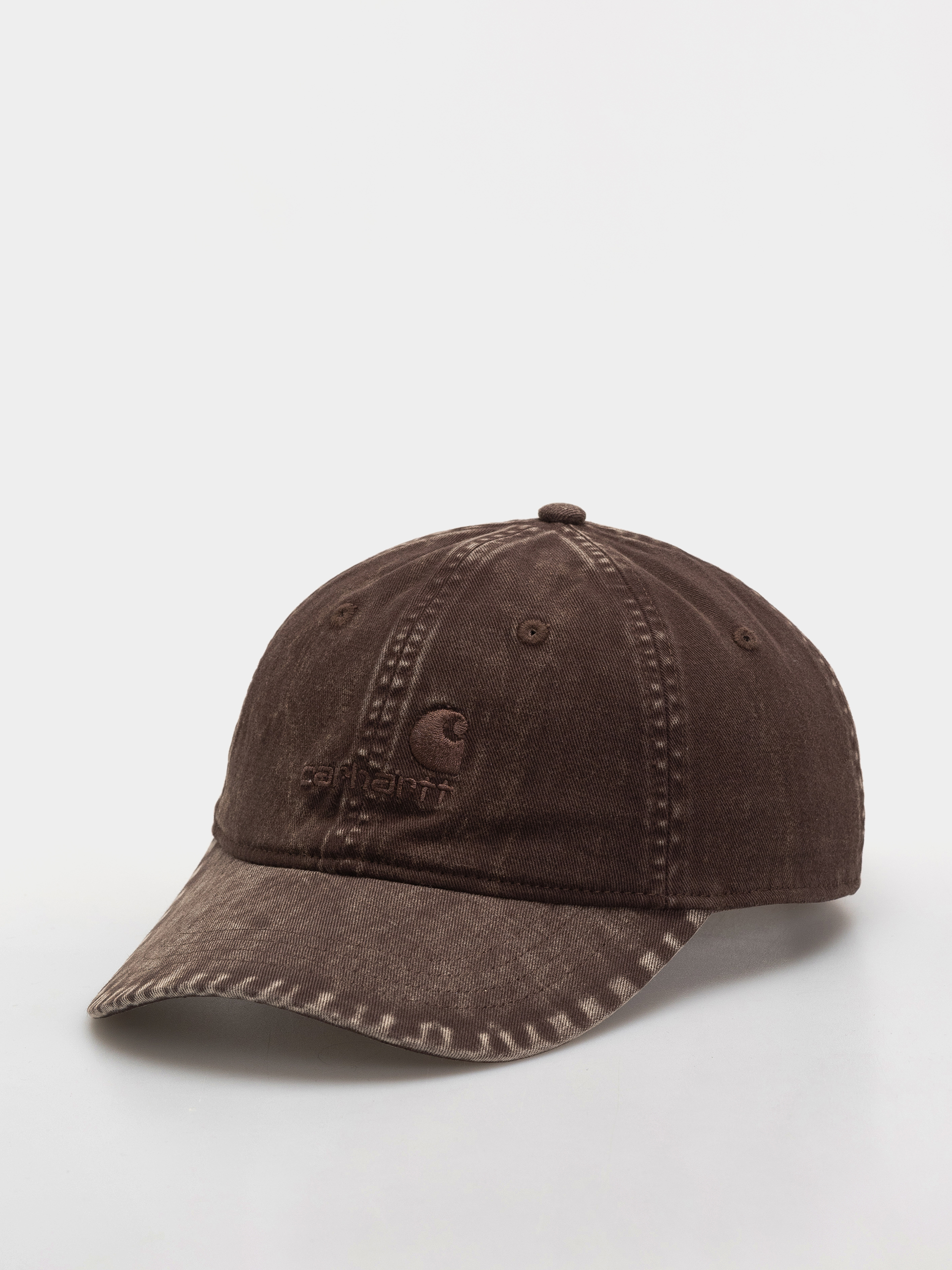Шапка с козирка Carhartt WIP Lambert (tobacco/moon wash)