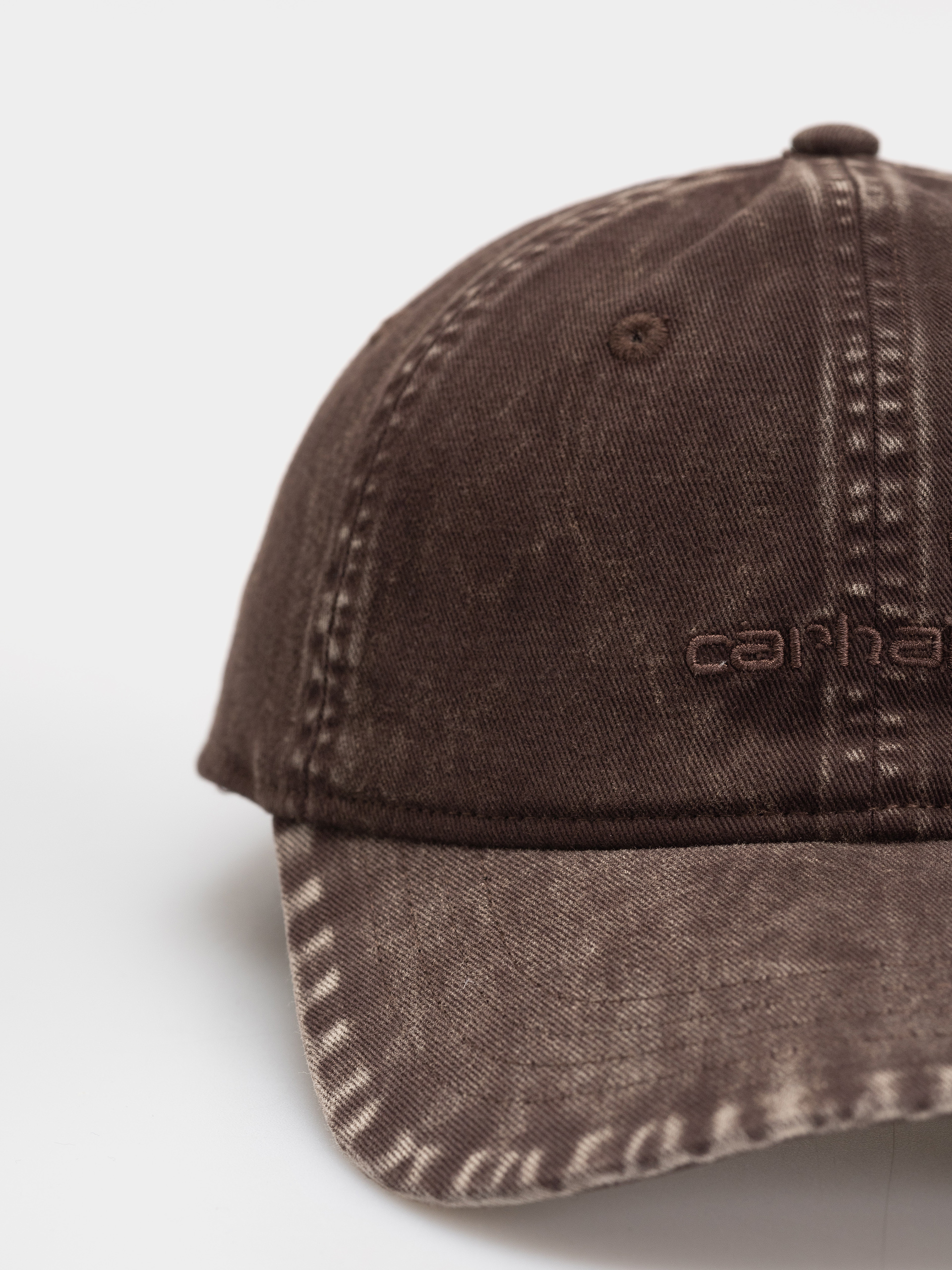 Шапка с козирка Carhartt WIP Lambert (tobacco/moon wash)