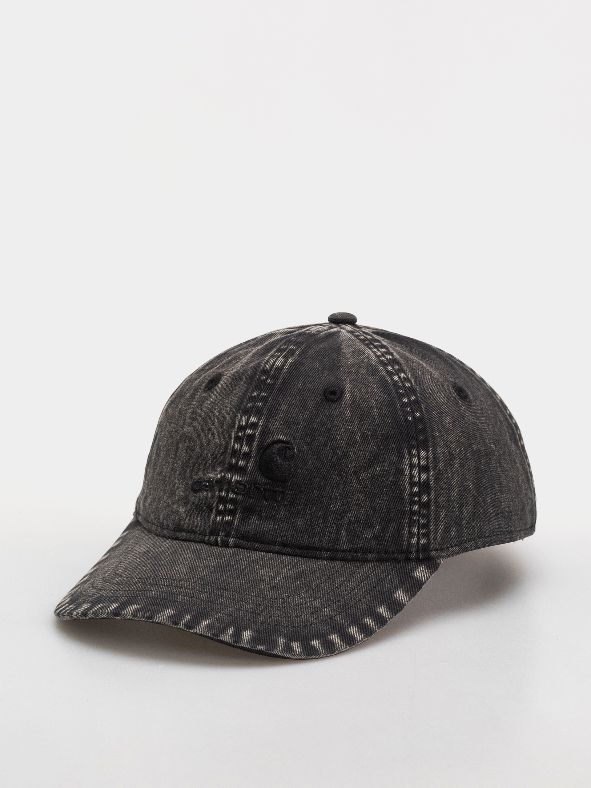 u0428u0430u043fu043au0430 u0441 u043au043eu0437u0438u0440u043au0430 Carhartt WIP Lambert (black/moon wash)