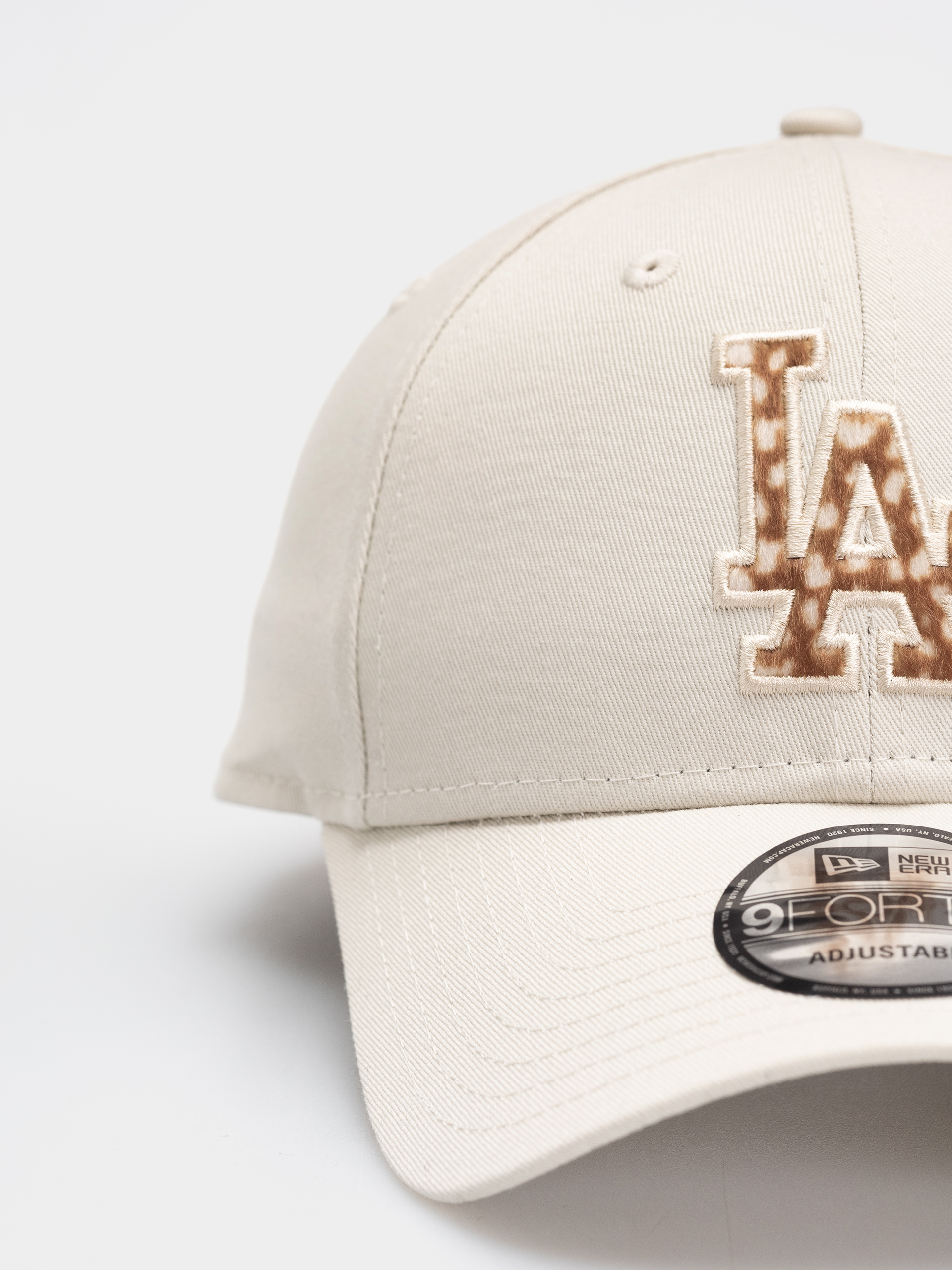 Шапка с козирка New Era Faux Pony Infill 9Forty Los Angeles Dodgers (black)