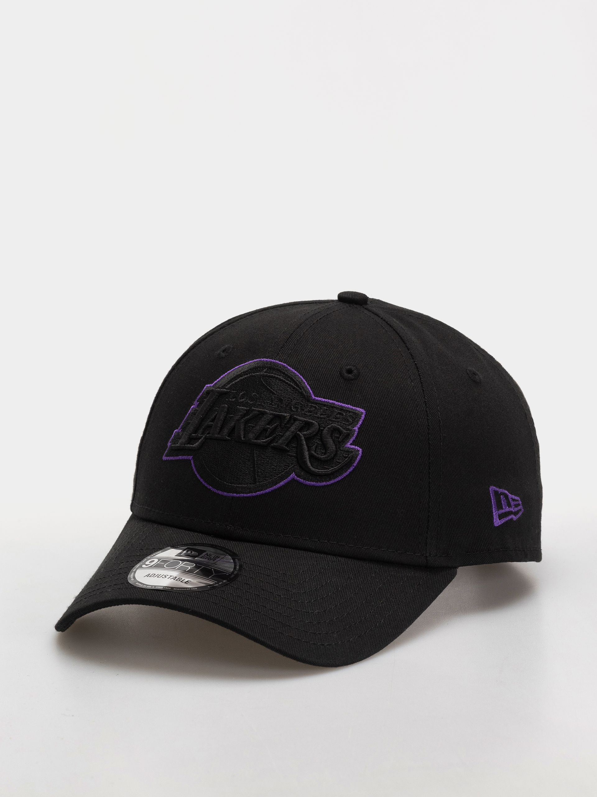 Шапка с козирка New Era Nba Outline 9Forty Los Angeles Lakers (black)