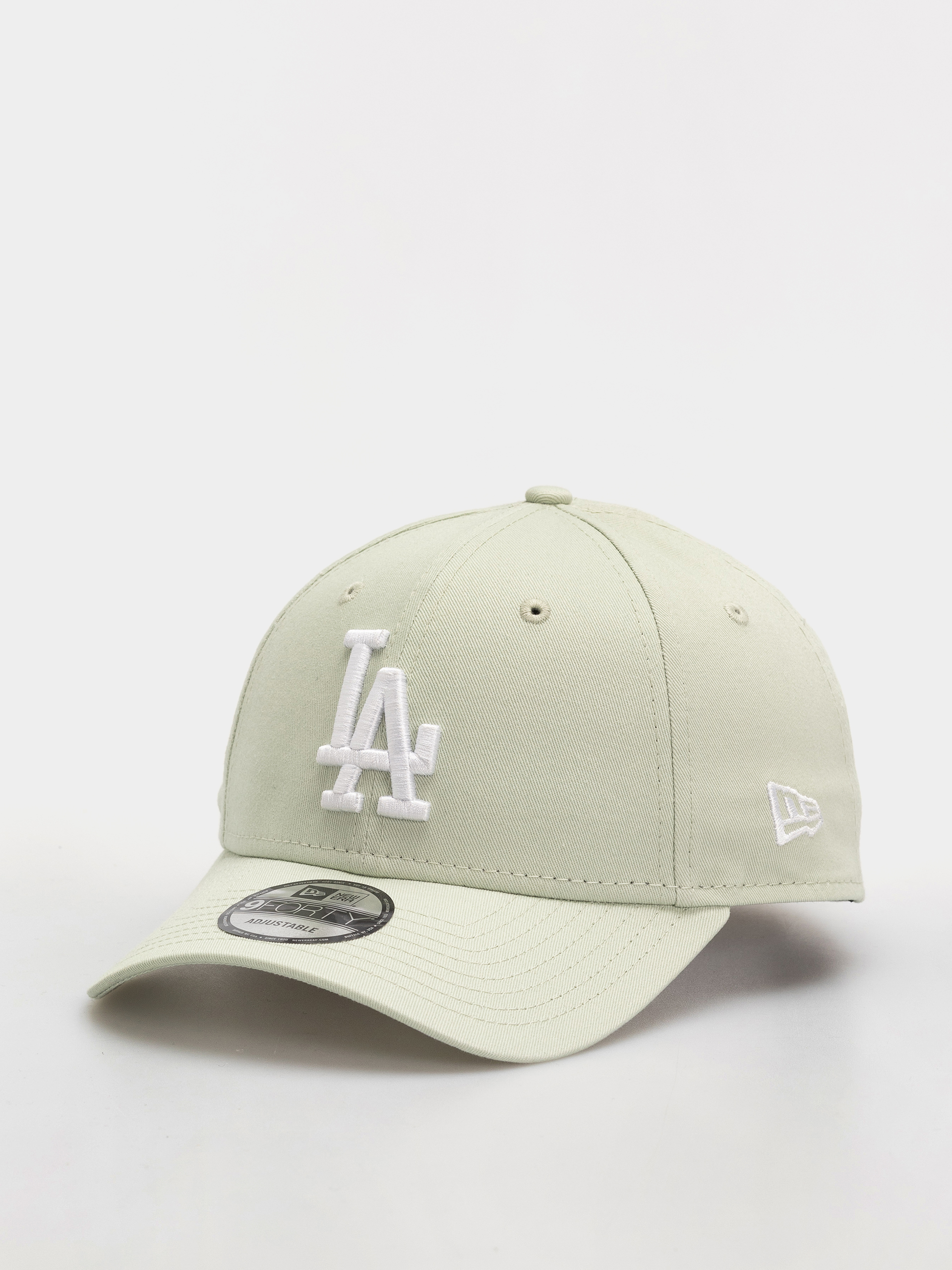 u0428u0430u043fu043au0430 u0441 u043au043eu0437u0438u0440u043au0430 New Era League Essential 9Forty Los Angeles Dodgers (sage green)
