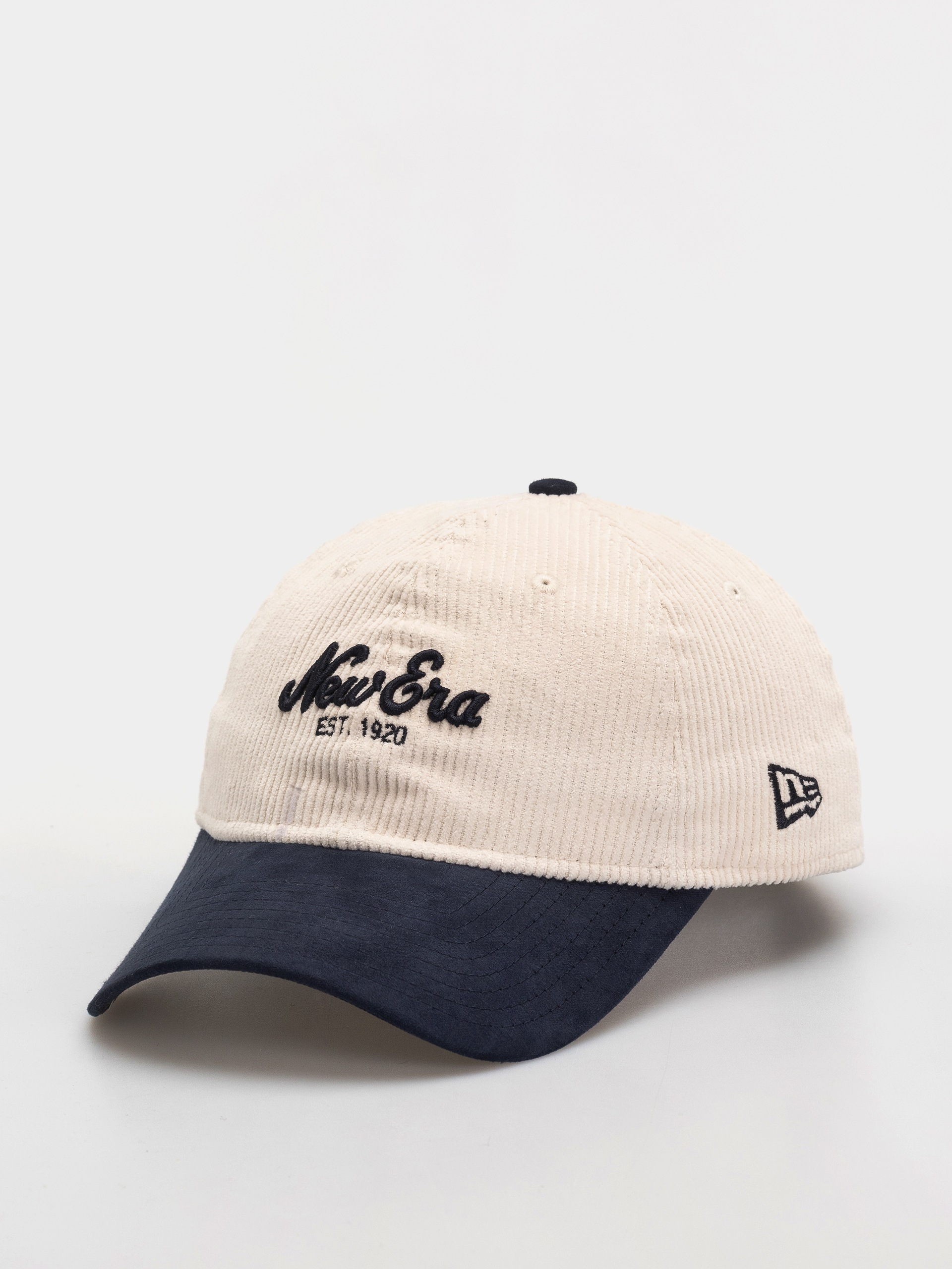 Шапка с козирка New Era Cord Mix 9Twenty (cream/navy)