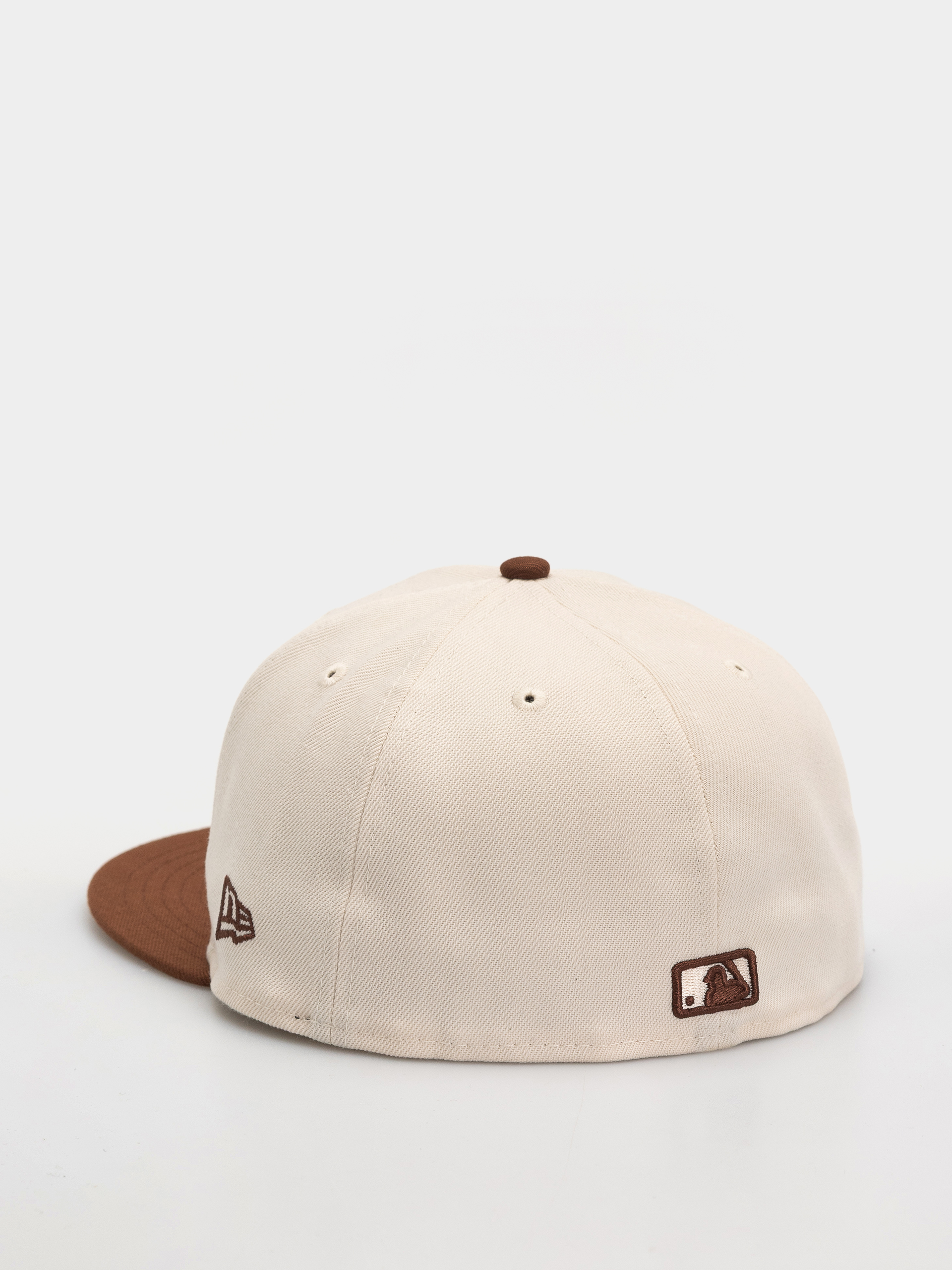 Шапка с козирка New Era Colour Block League Essential 59Fifty New York Yankees (light cream/brown)