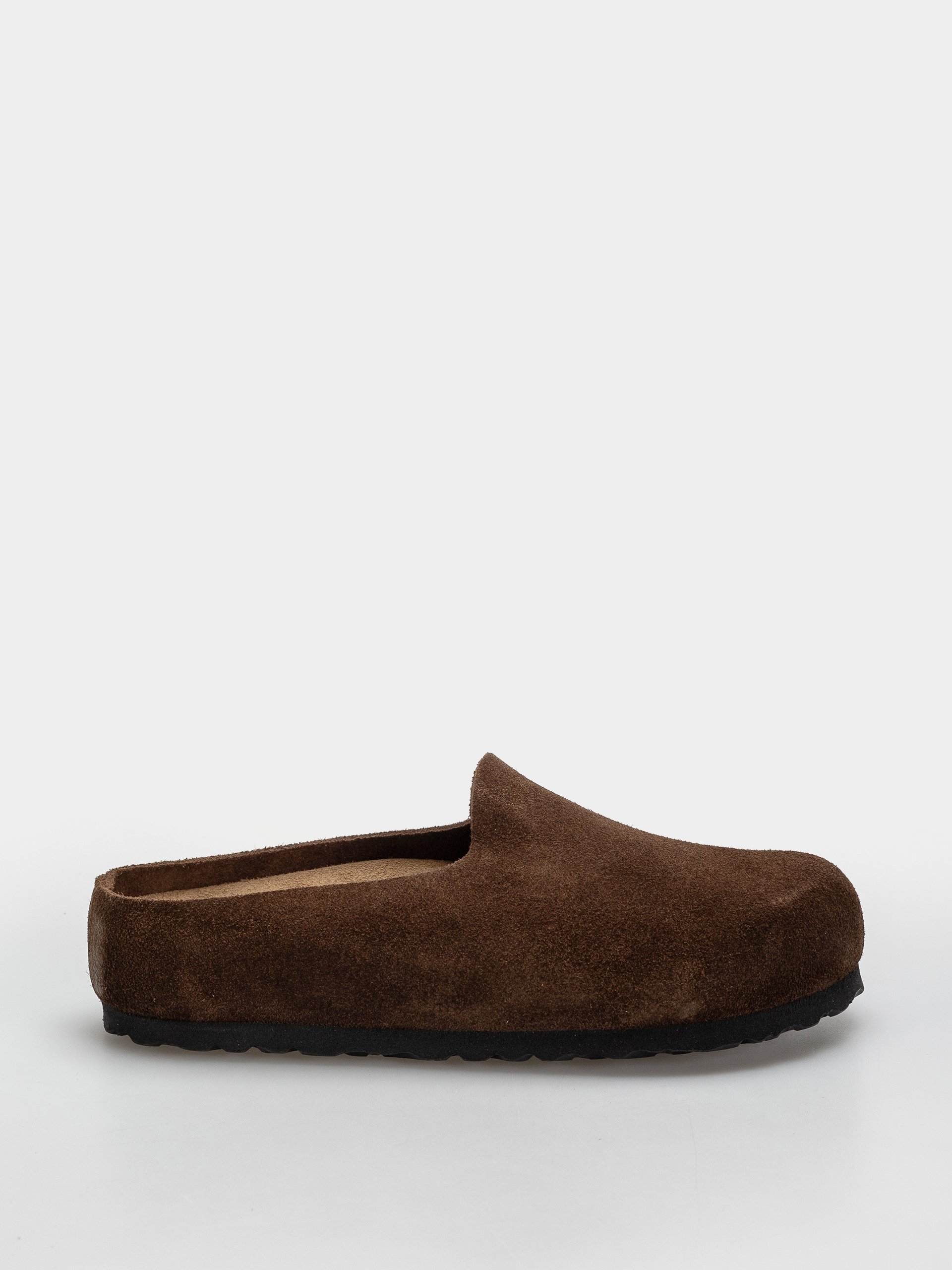 u0427u0435u0445u043bu0438 Birkenstock Amsterdam Wrapped Suede Leather Narrow (carafe)