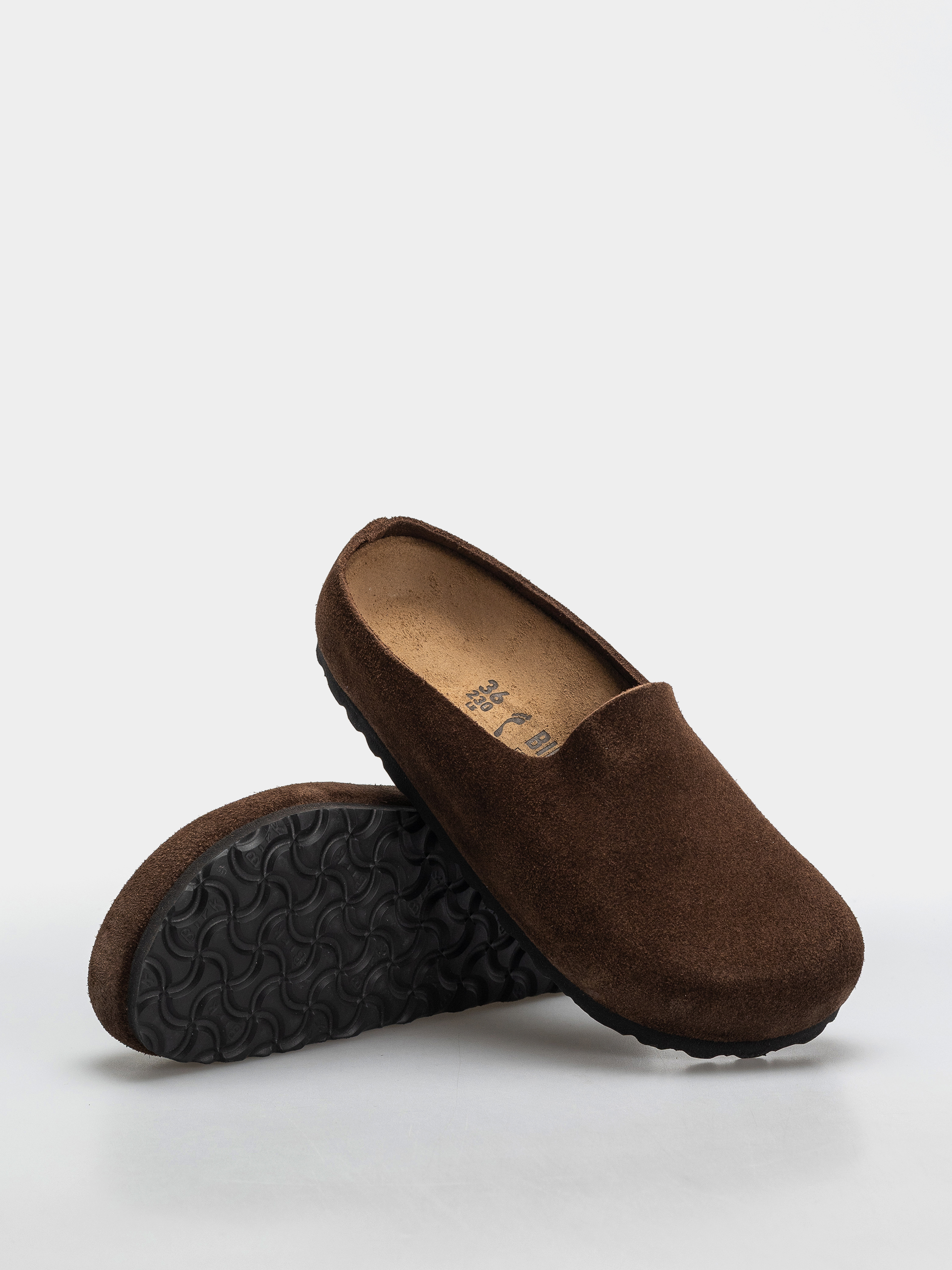 Чехли Birkenstock Amsterdam Wrapped Suede Leather Narrow (carafe)