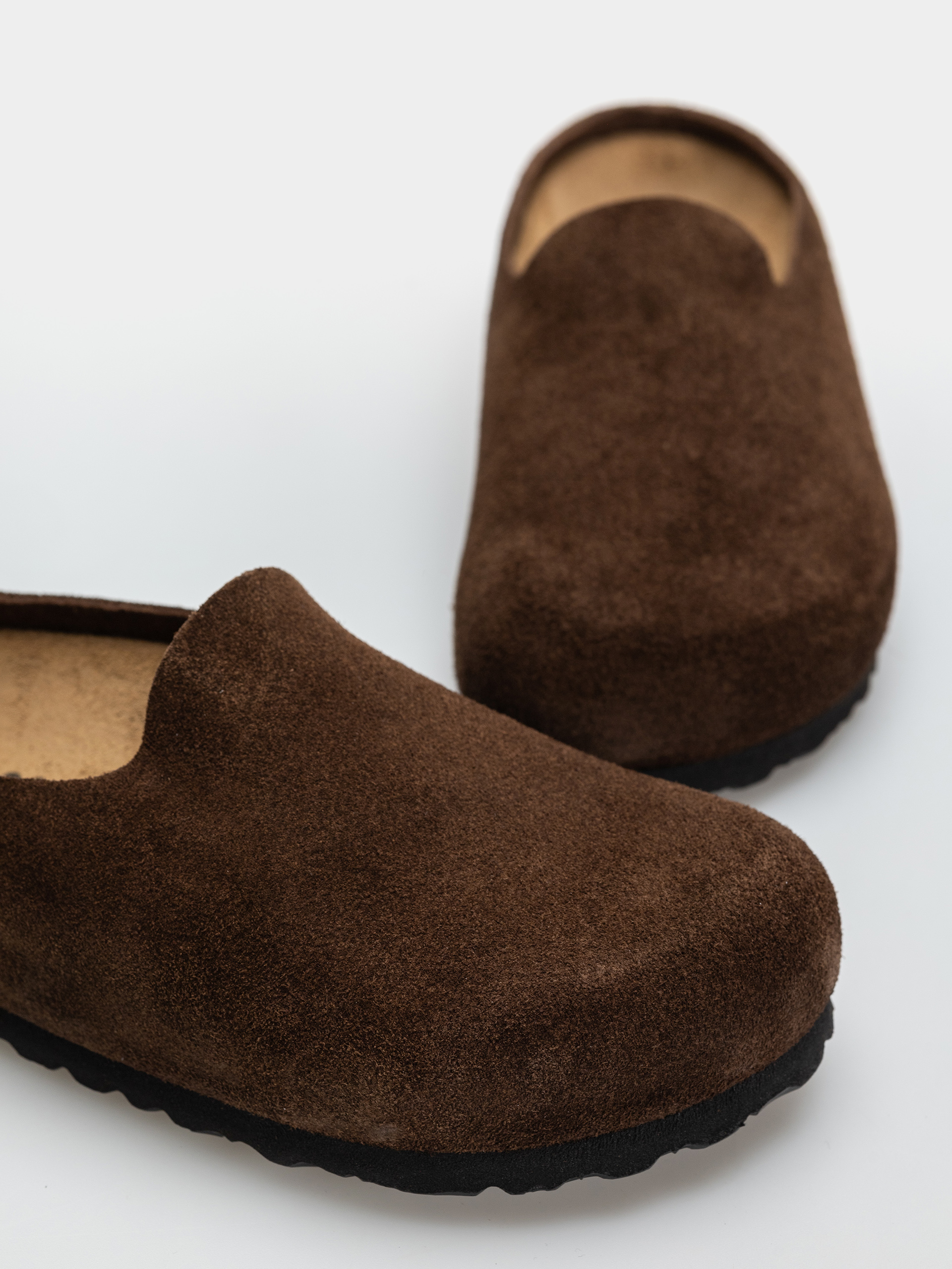 Чехли Birkenstock Amsterdam Wrapped Suede Leather Narrow (carafe)