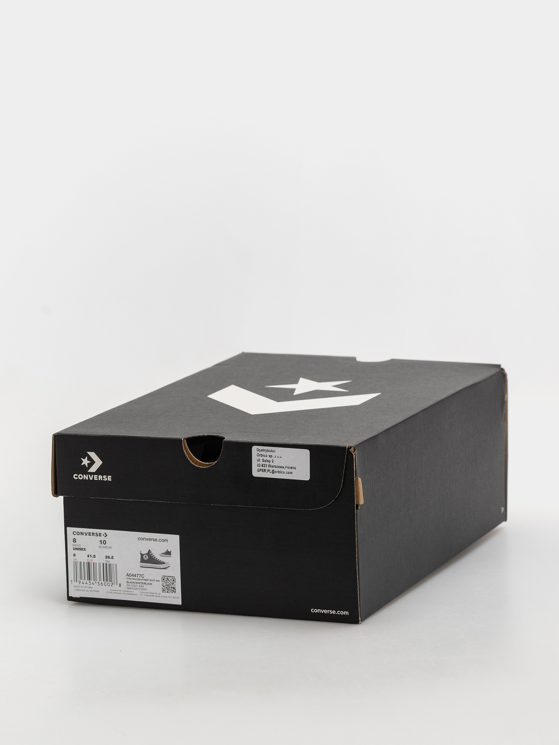 Обувки Converse Chuck Taylor All Star Malden Street Boot Mid (black/black)